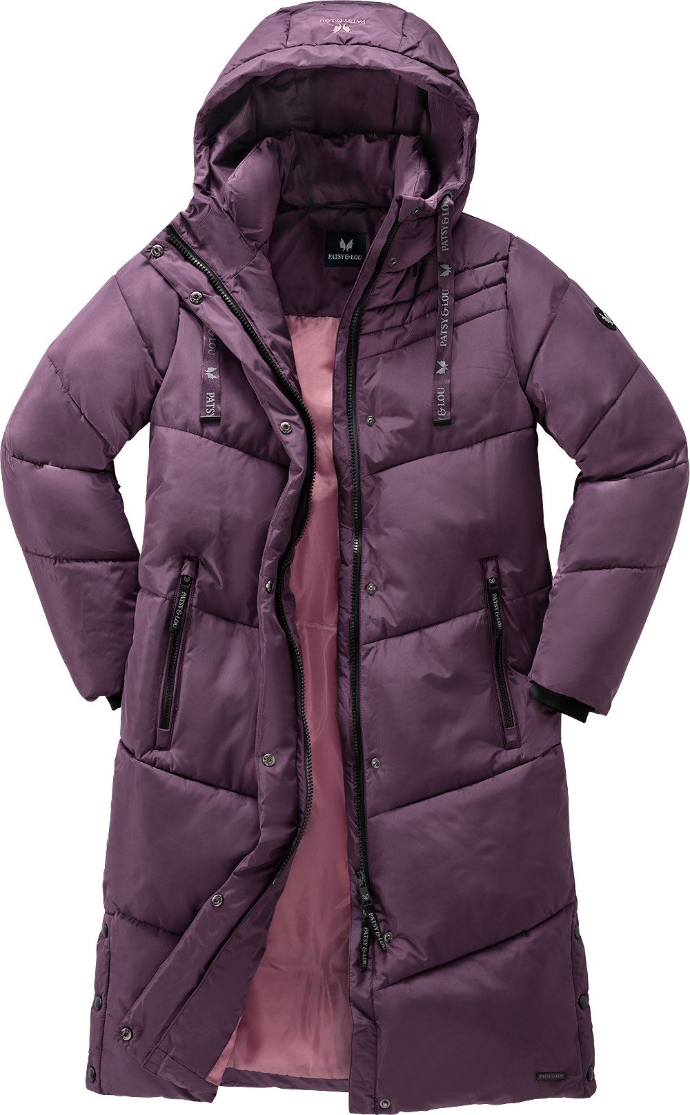Patsy & Lou Winterjacke Viel Bewegungsfreiheit trotz Länge