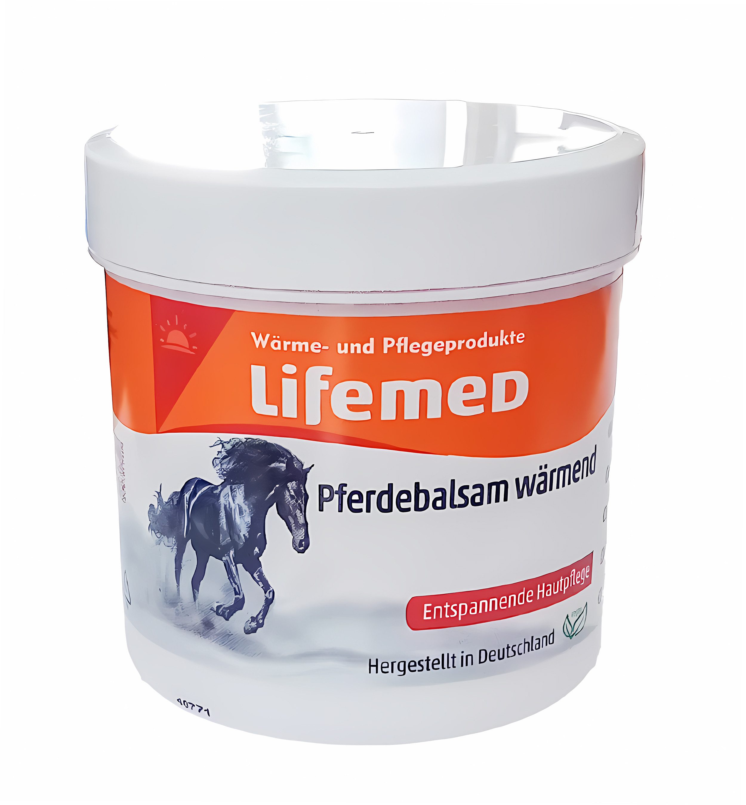 LifeMed Körperbalsam PFERDEBALSAM 250ml wärmend Chili Pferdegel Sportgel Pferdesalbe 58, Creme Gel