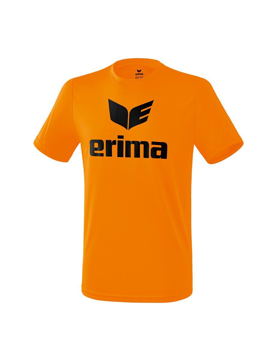 Erima T-Shirt Promo (100% Polyester) orange/schwarz Herren