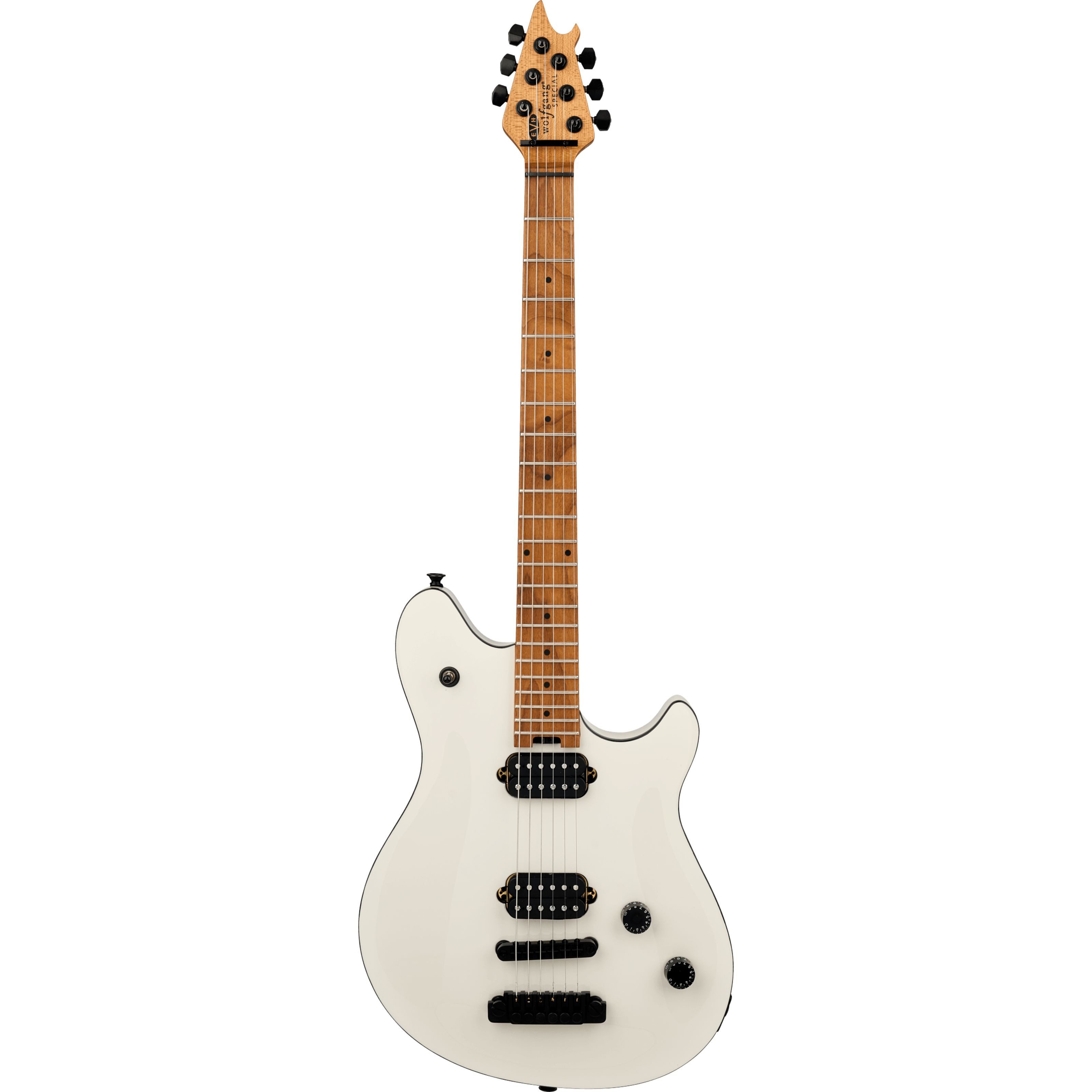 EVH E-Gitarre, E-Gitarren, Andere Modelle, Wolfgang Special Baked Maple T.O.M. Husk White - E-Gitarre