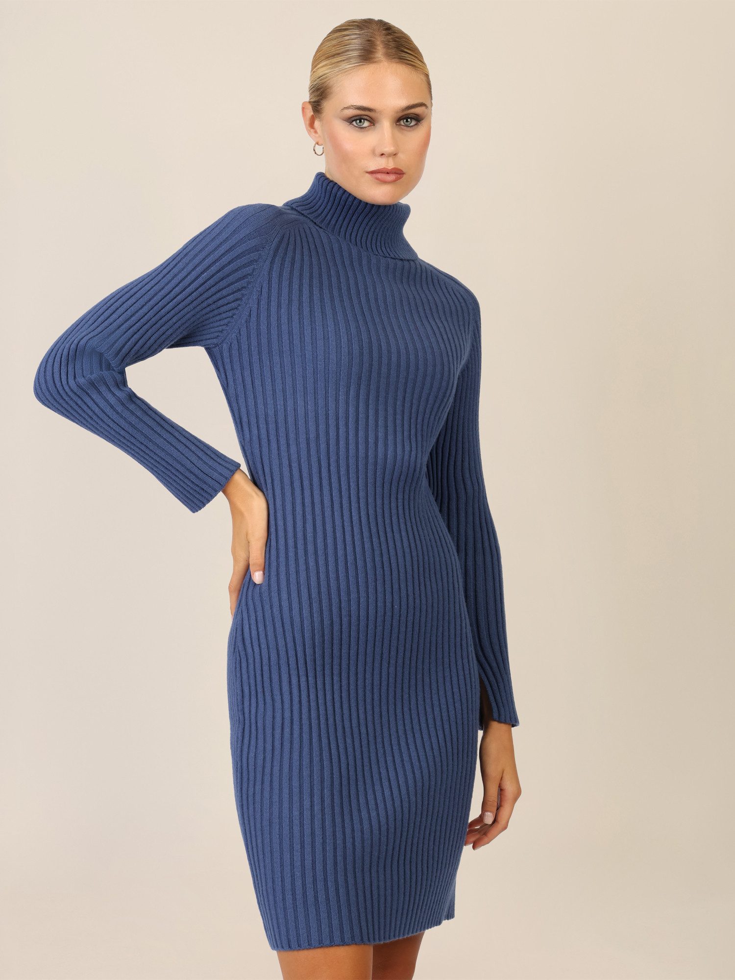 Apart Strickkleid mit Rollkragen günstig online kaufen