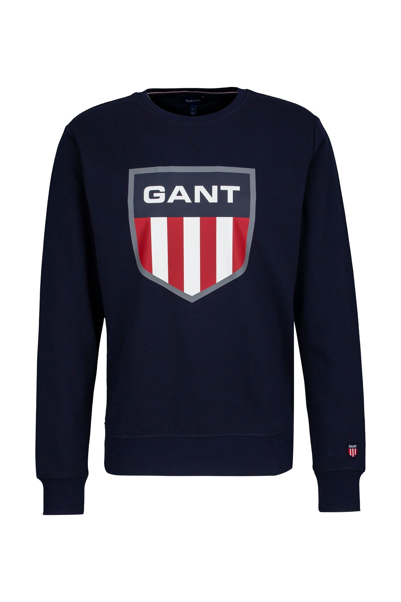Gant Sweatshirt D1. Gant Retro Shield C-Neck Sweat