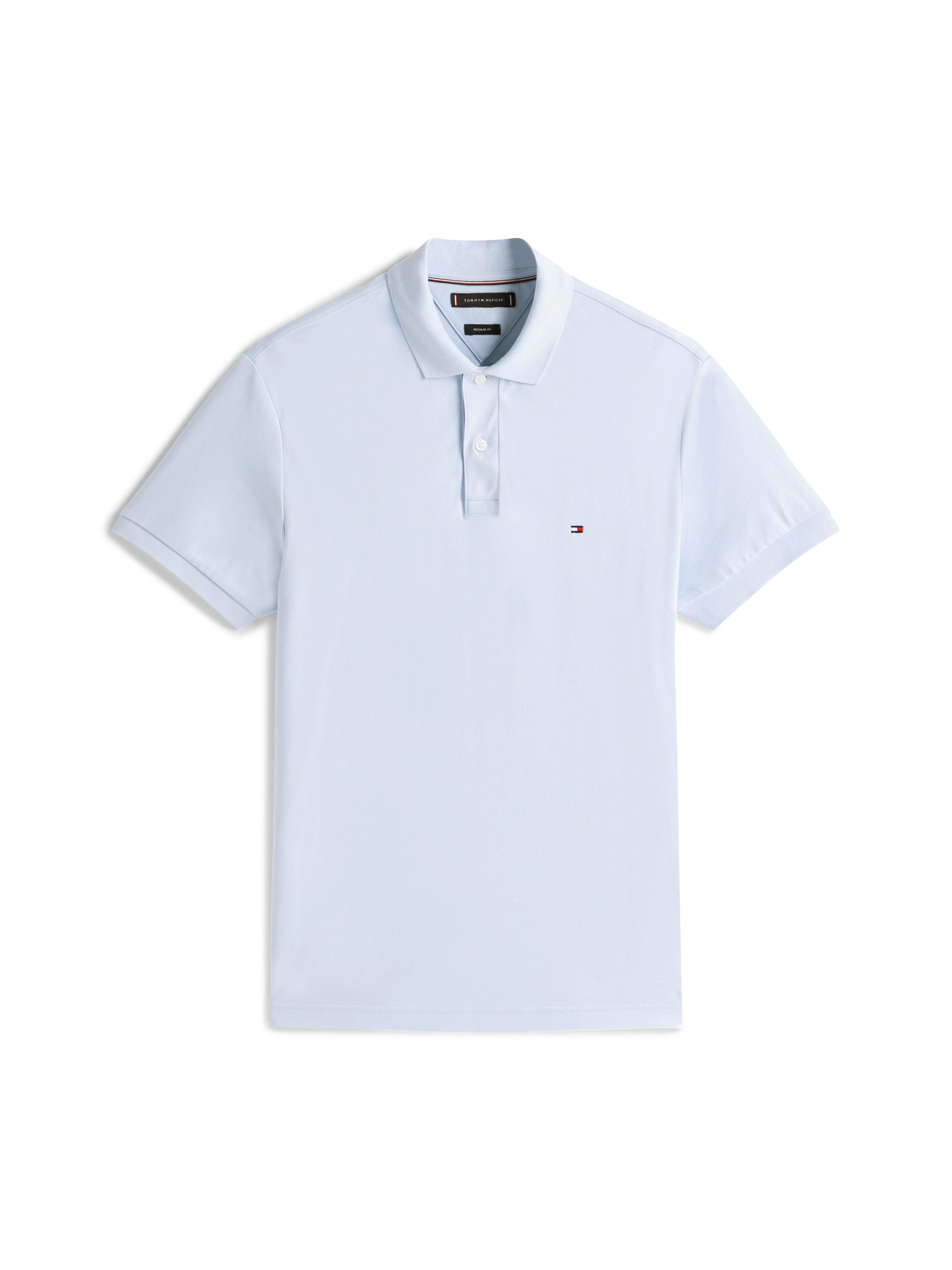 Tommy Hilfiger Poloshirt LIQUID COTTON REGULAR SEASONAL mit Logostickerei – Bild 4 von 5