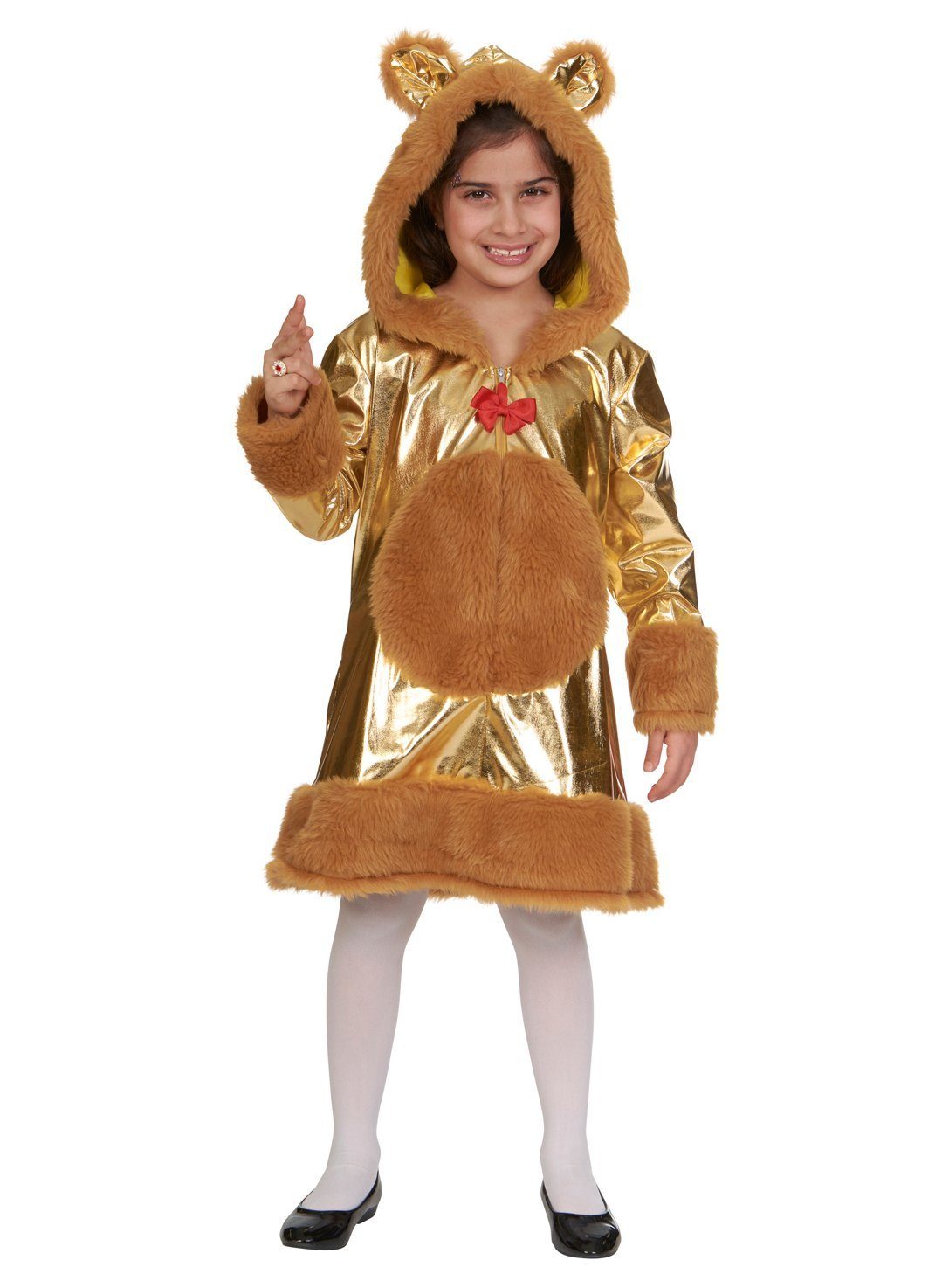 Kostüm Goldbärchen - Karneval Faschingskostüm Kinder