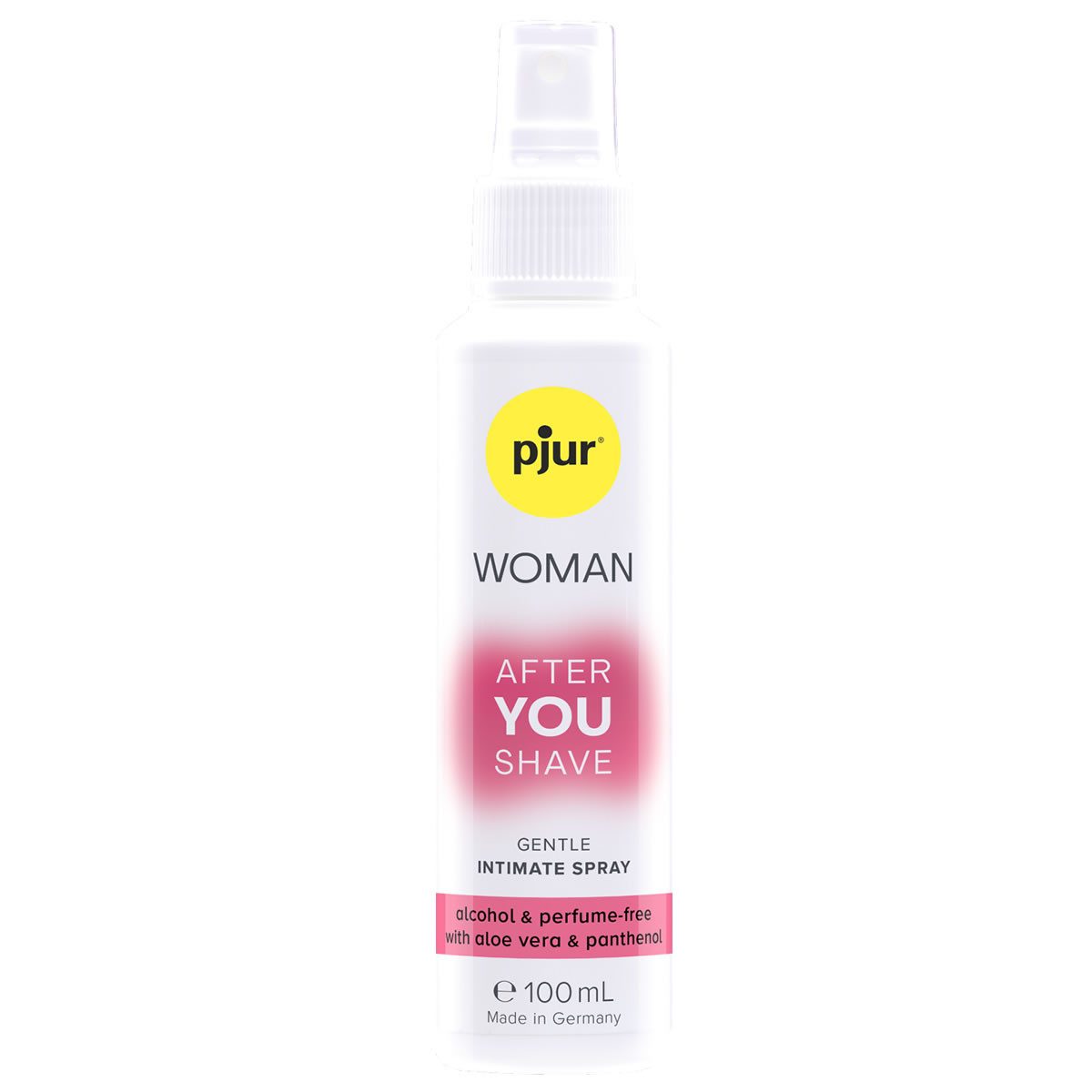 pjur Intimpflege WOMAN After You Shave - Spray for Intimate Areas Spray-Flasche mit 100ml, hautschonendes Spray für den Intimbereich