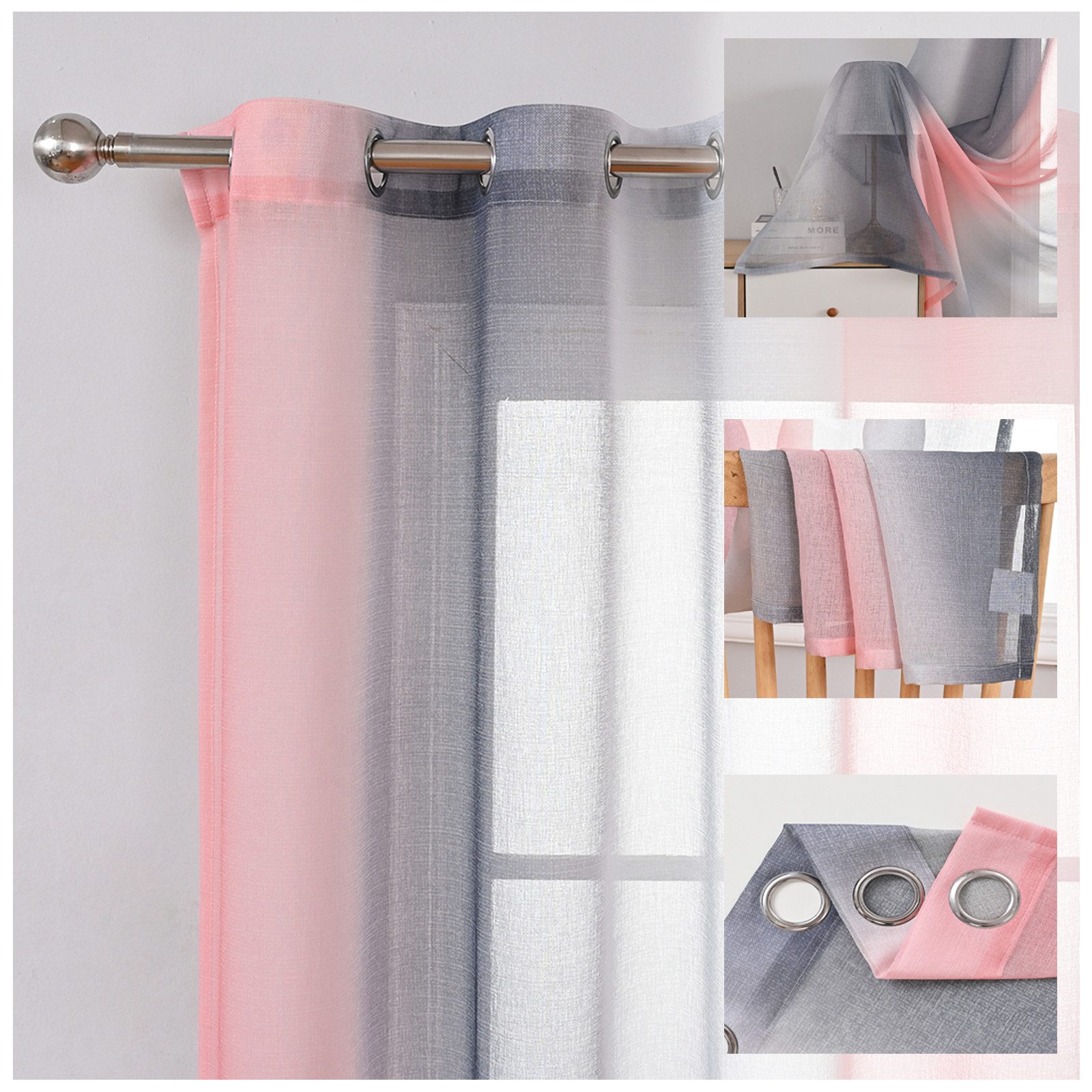 BTTO V&G Scheibengardine 1/2er Set Vorhang, günstig online kaufen