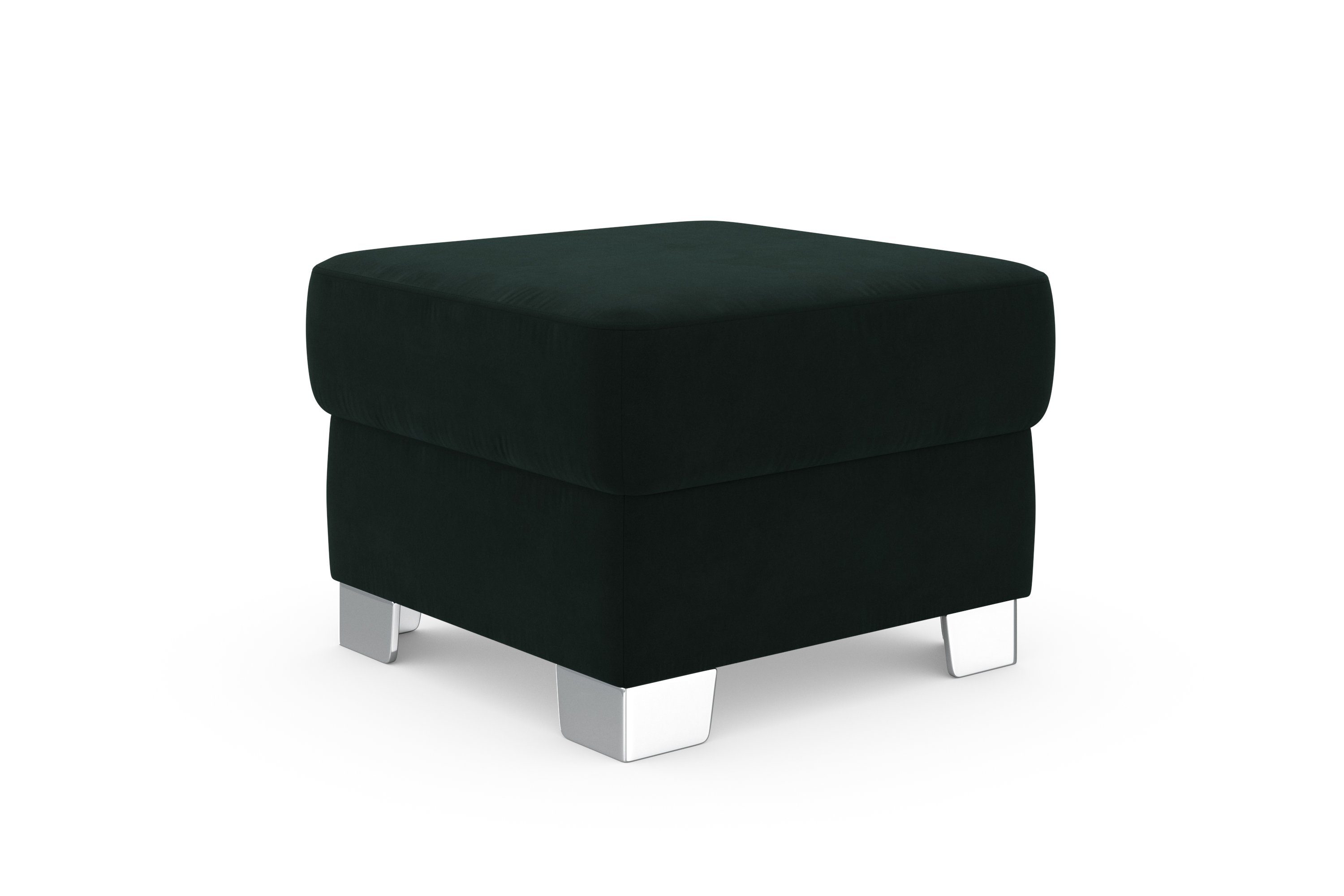 DOMO collection Hocker Anzio, wahlweise mit Federkern
