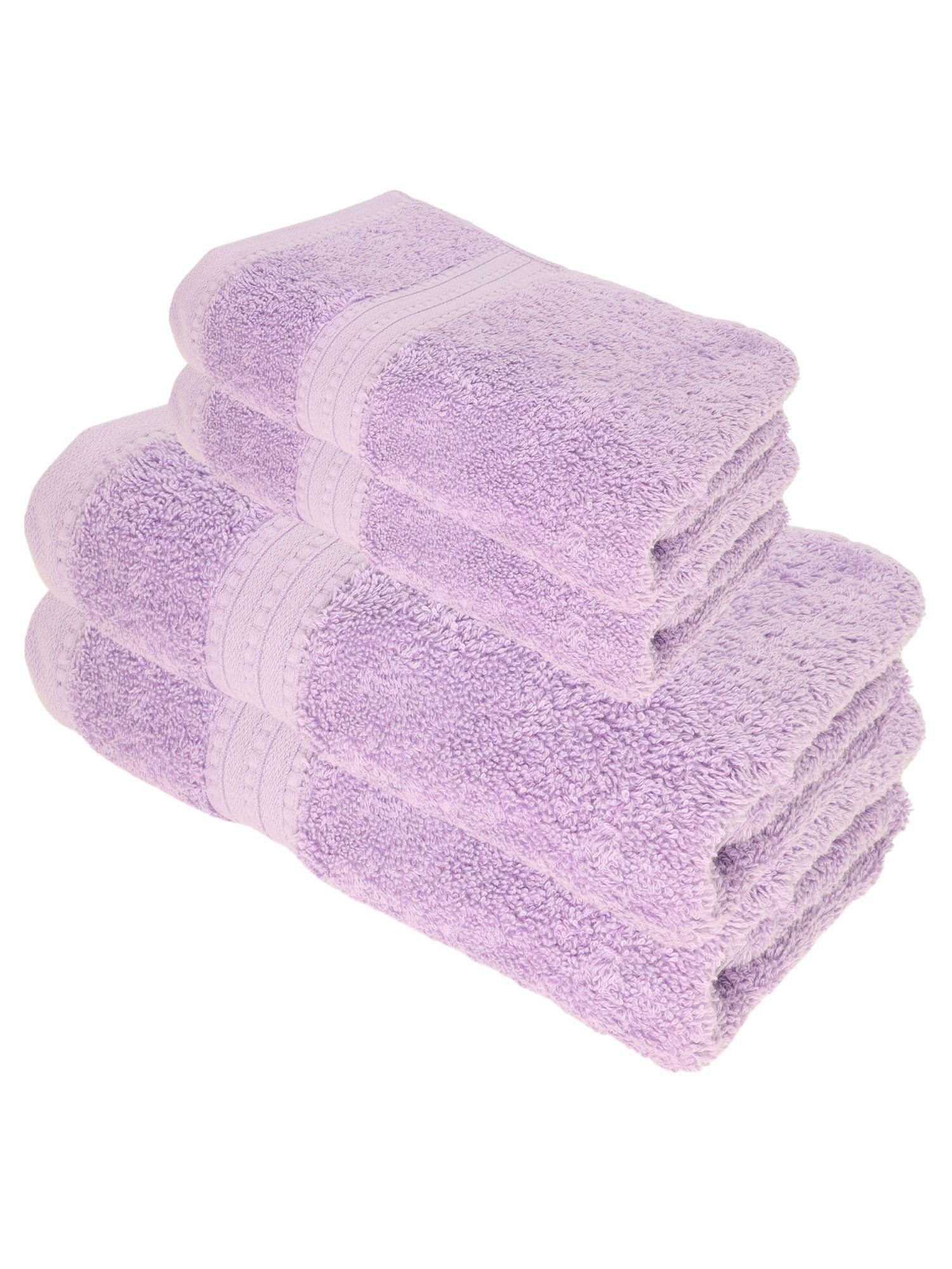 Julie Julsen Handtücher 4-Handtücher-Lavendel, Bio-Baumwolle (4-St) günstig online kaufen