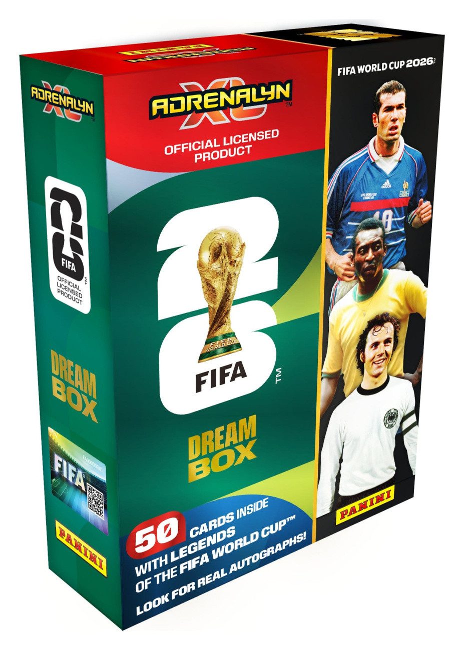 Panini Sammelkarte FIFA World Cup 2026 Trading Cards Dream Box