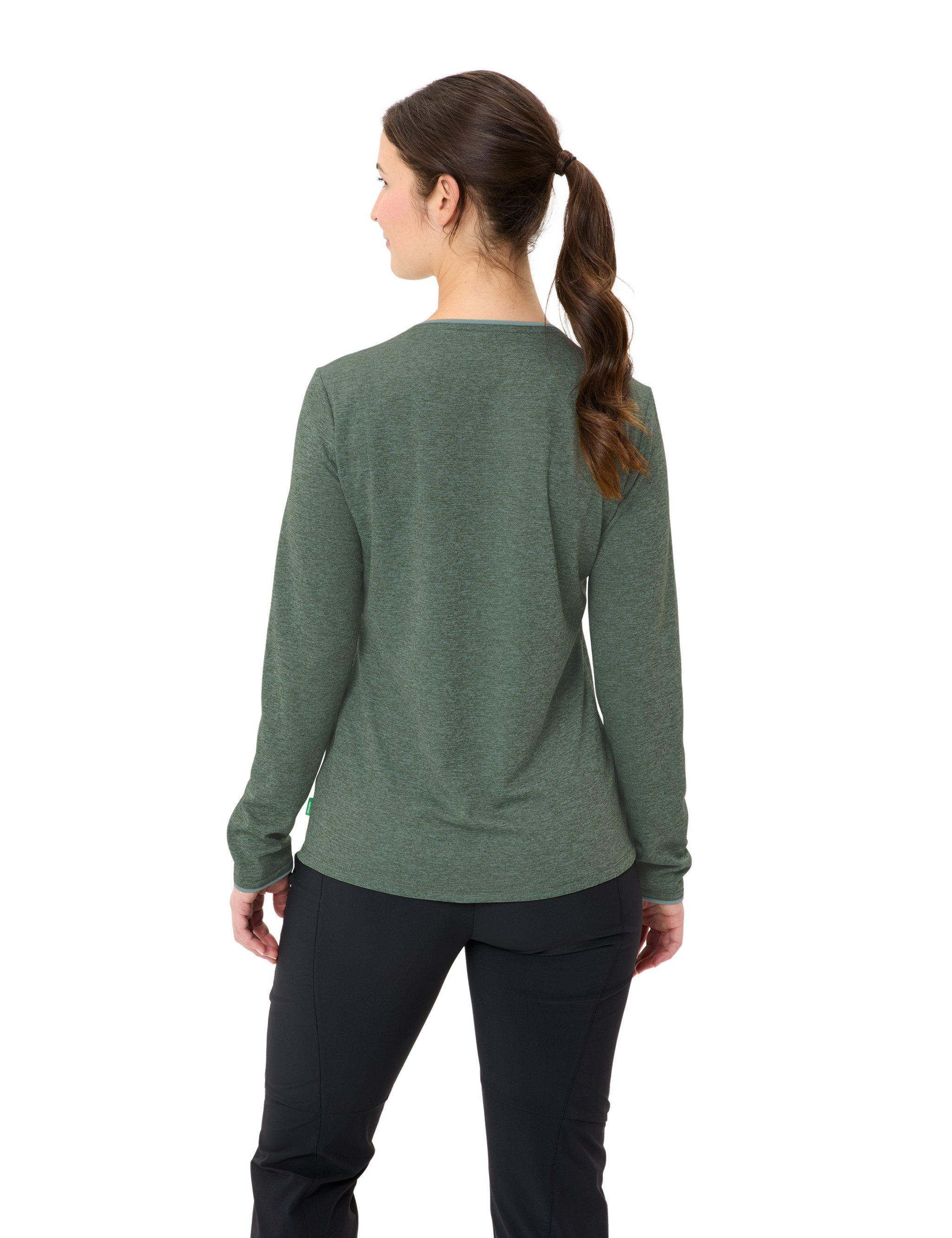 VAUDE Longsleeve WOMEN'S ESSENTIAL LS T-SHIRT sportliche Passform, langärmlig, mit Rundhalsausschnitt
