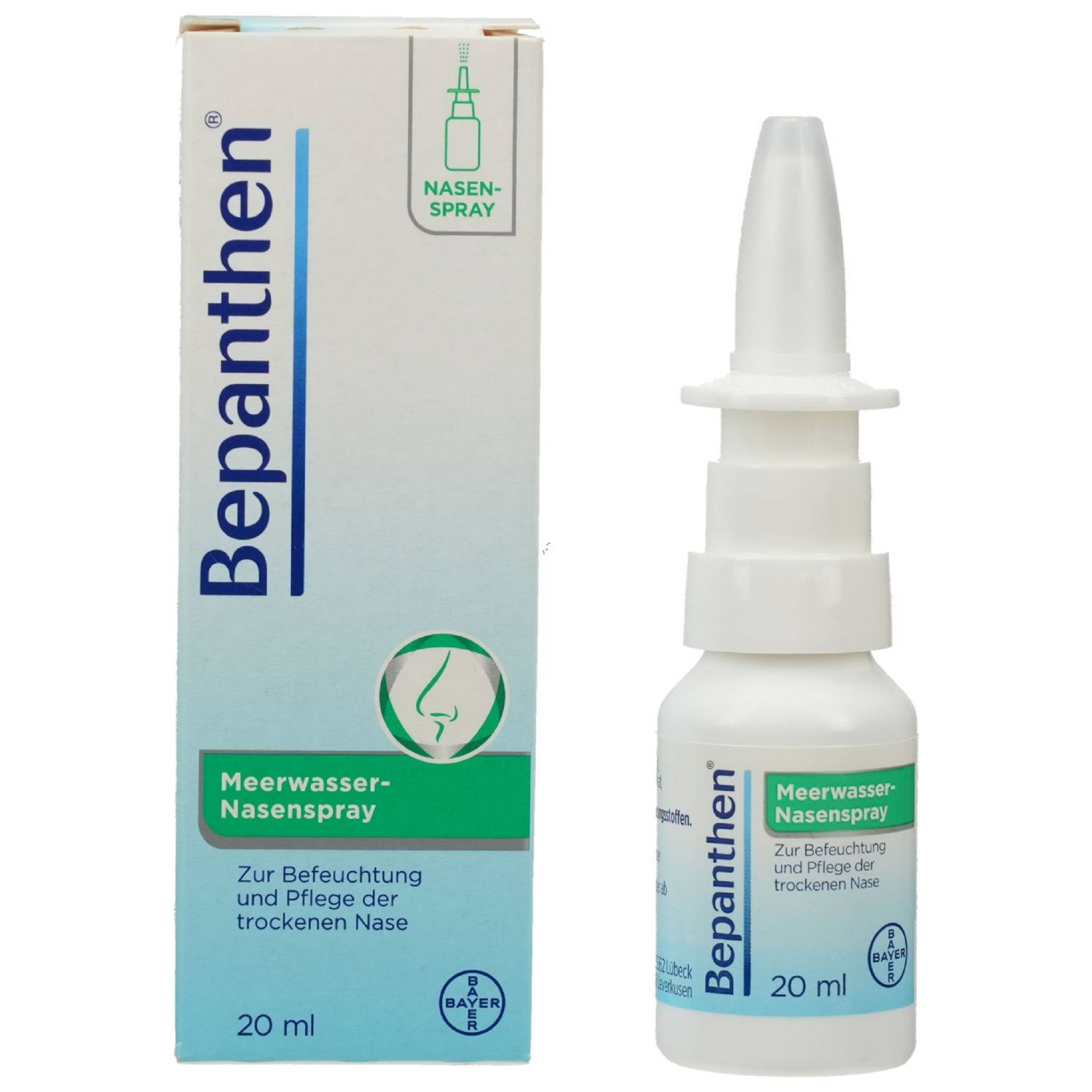 Bayer Vital GmbH Nasensauger Meerwasser Nasenspray 20ml PZN 06325944