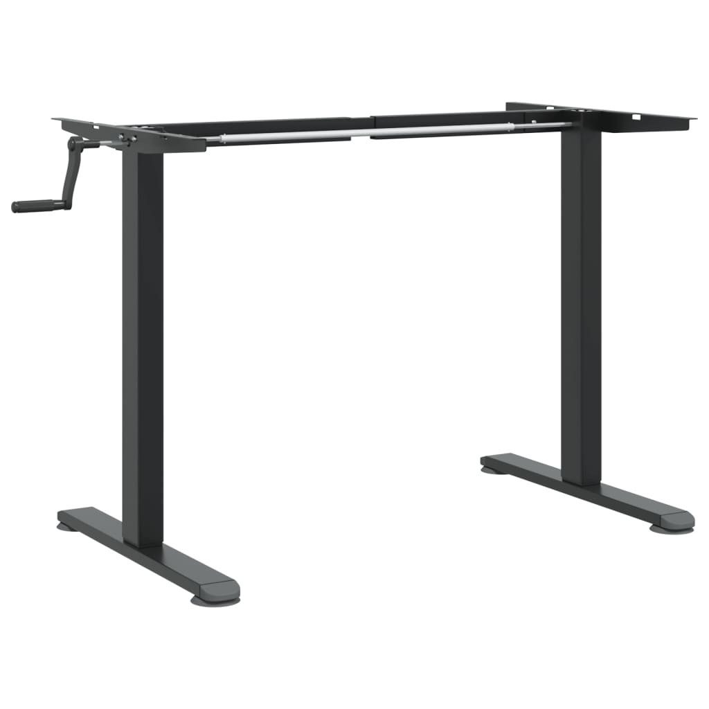 vidaXL Schreibtisch Gestell für Sitz-Steh-Schreibtische (94-135)x60x(70-114) cm