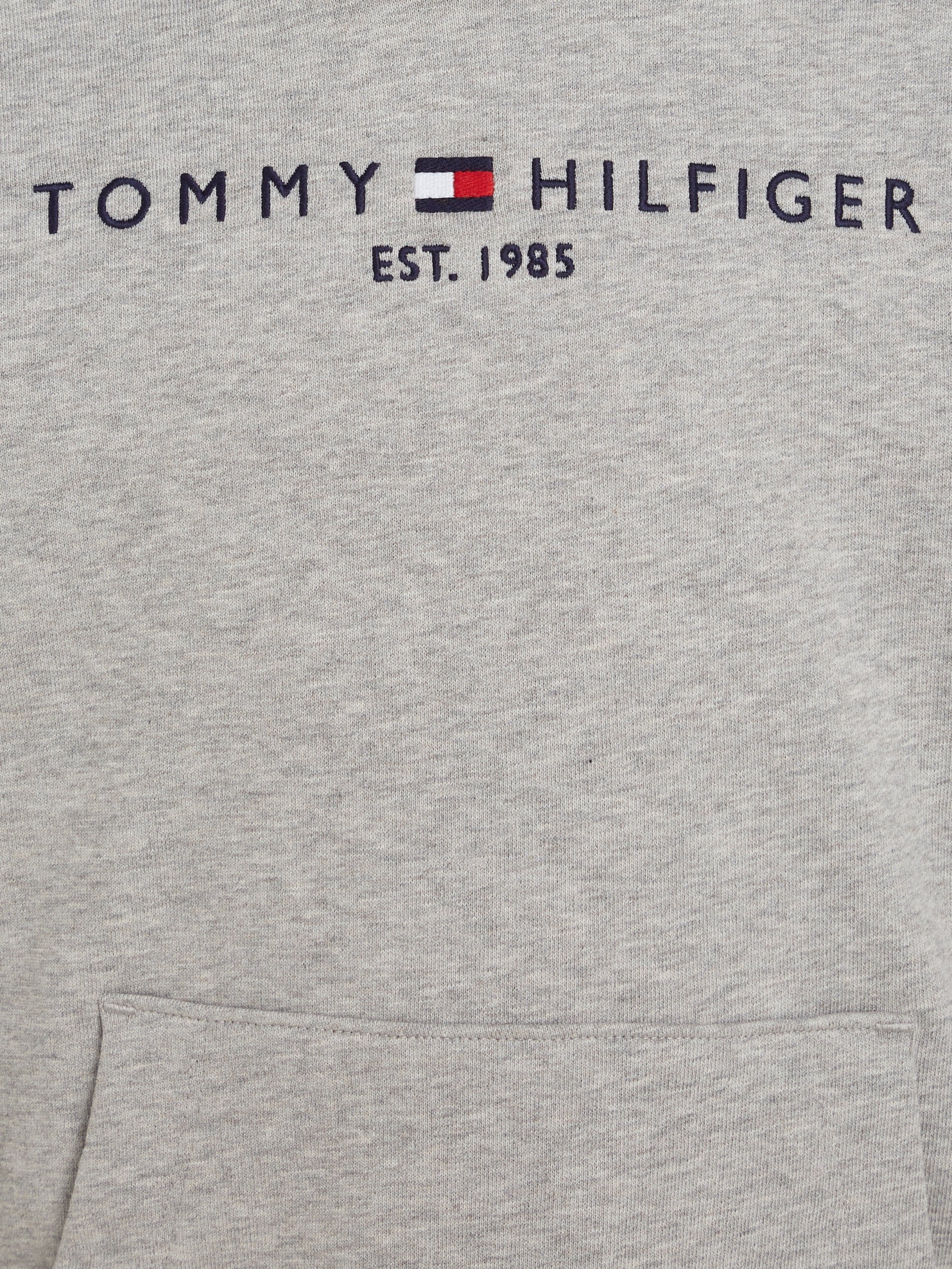 HOODIE für Tommy Kapuzensweatshirt ESSENTIAL Hilfiger Jungen und Mädchen