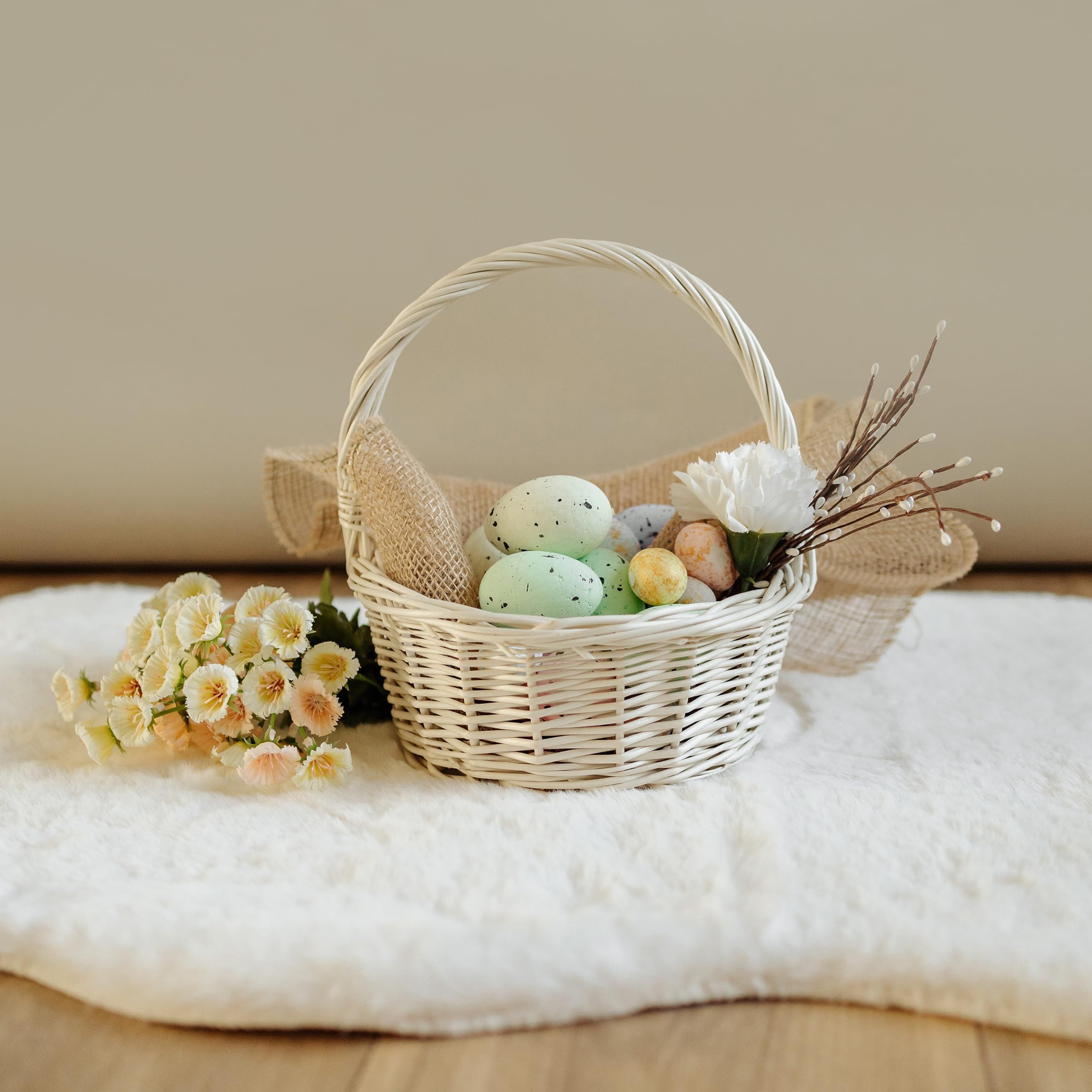 Creative Home Einkaufskorb Osterkorb Picknickkorb Einkaufskorb