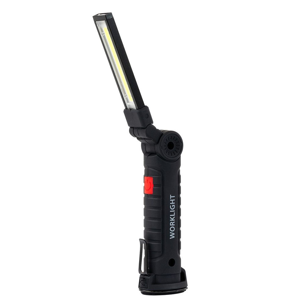 LUXULA LED Arbeitsleuchte LUXULA Arbeitsleuchte 3 W 6000 K Tageslichtweiß Schwarz, Tageslichtweiß