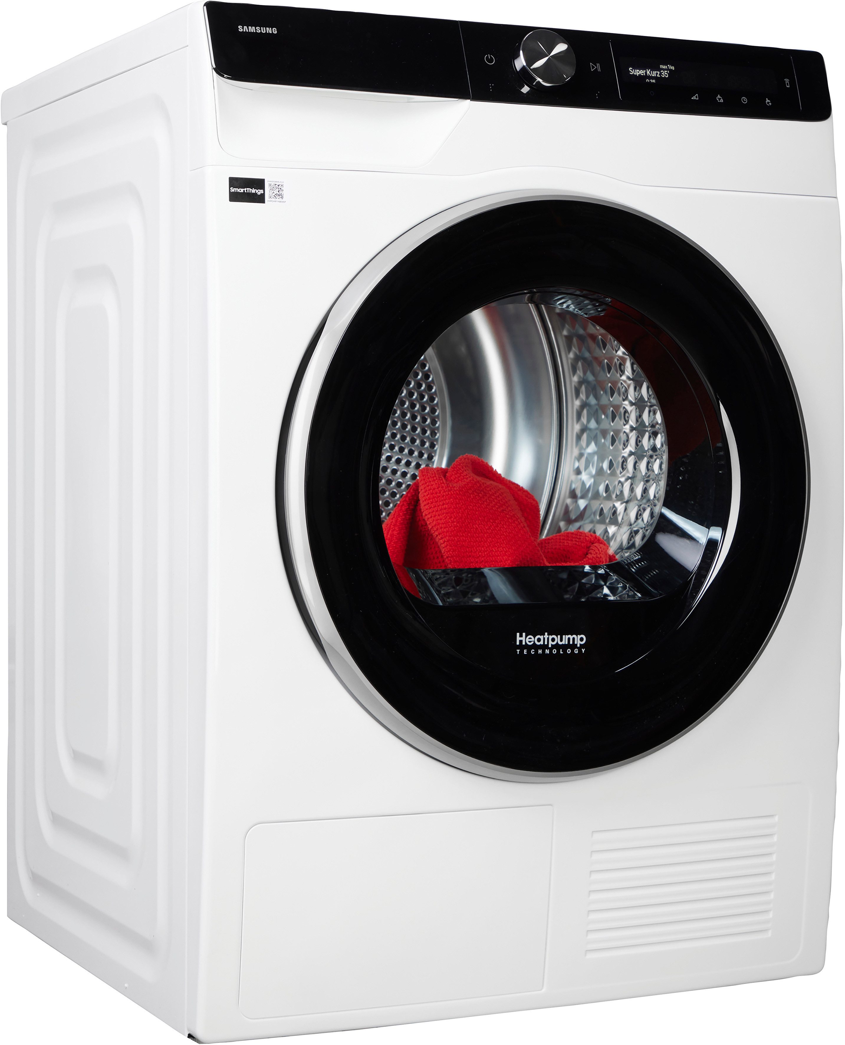 Samsung Wärmepumpentrockner DV6400D DV90DG6845(LKU2/LBU2), Klartext-Display - Einfache und komfortable Bedienung