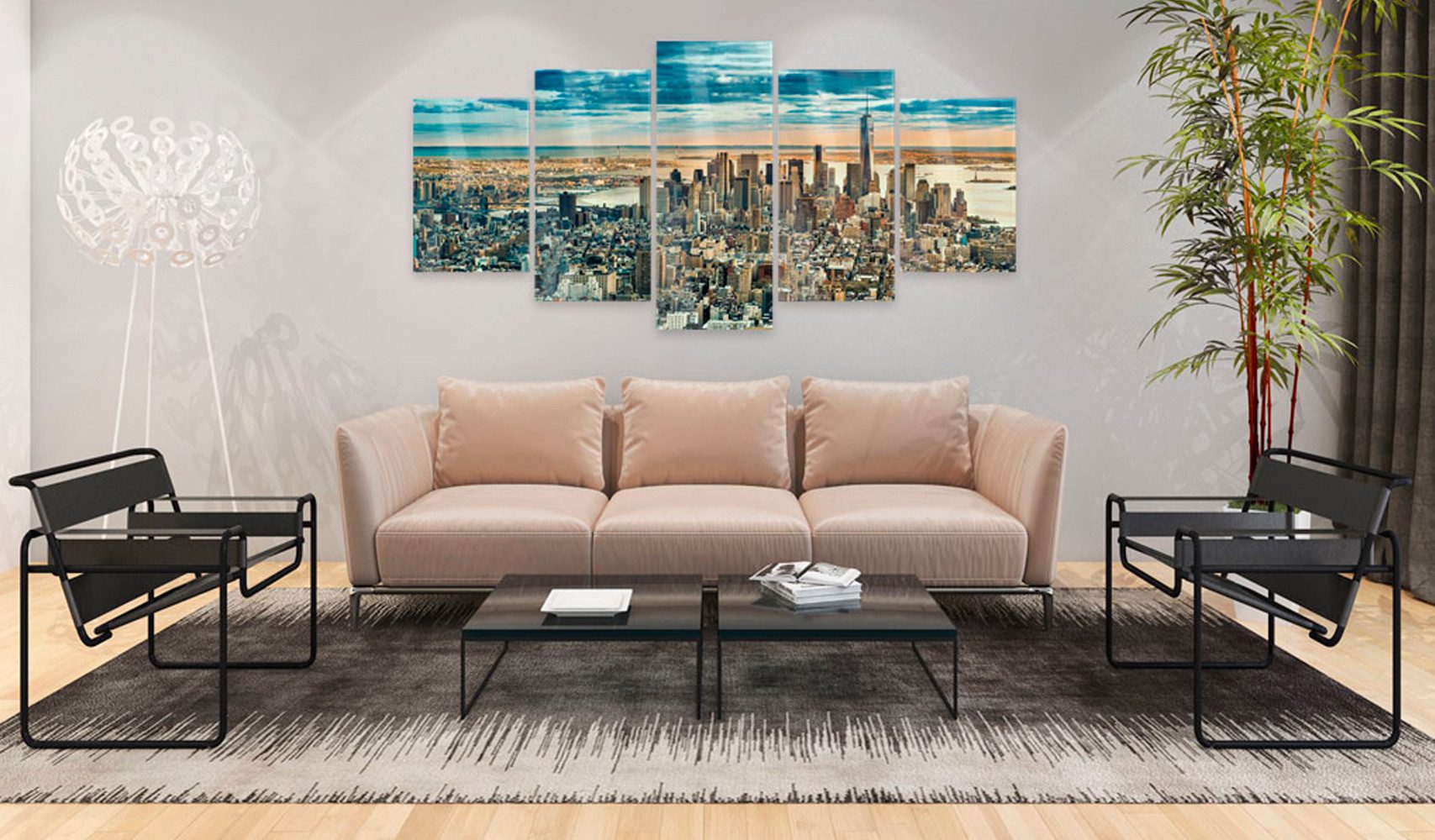 Artgeist Acrylglasbild NY: Dream City [Glass]