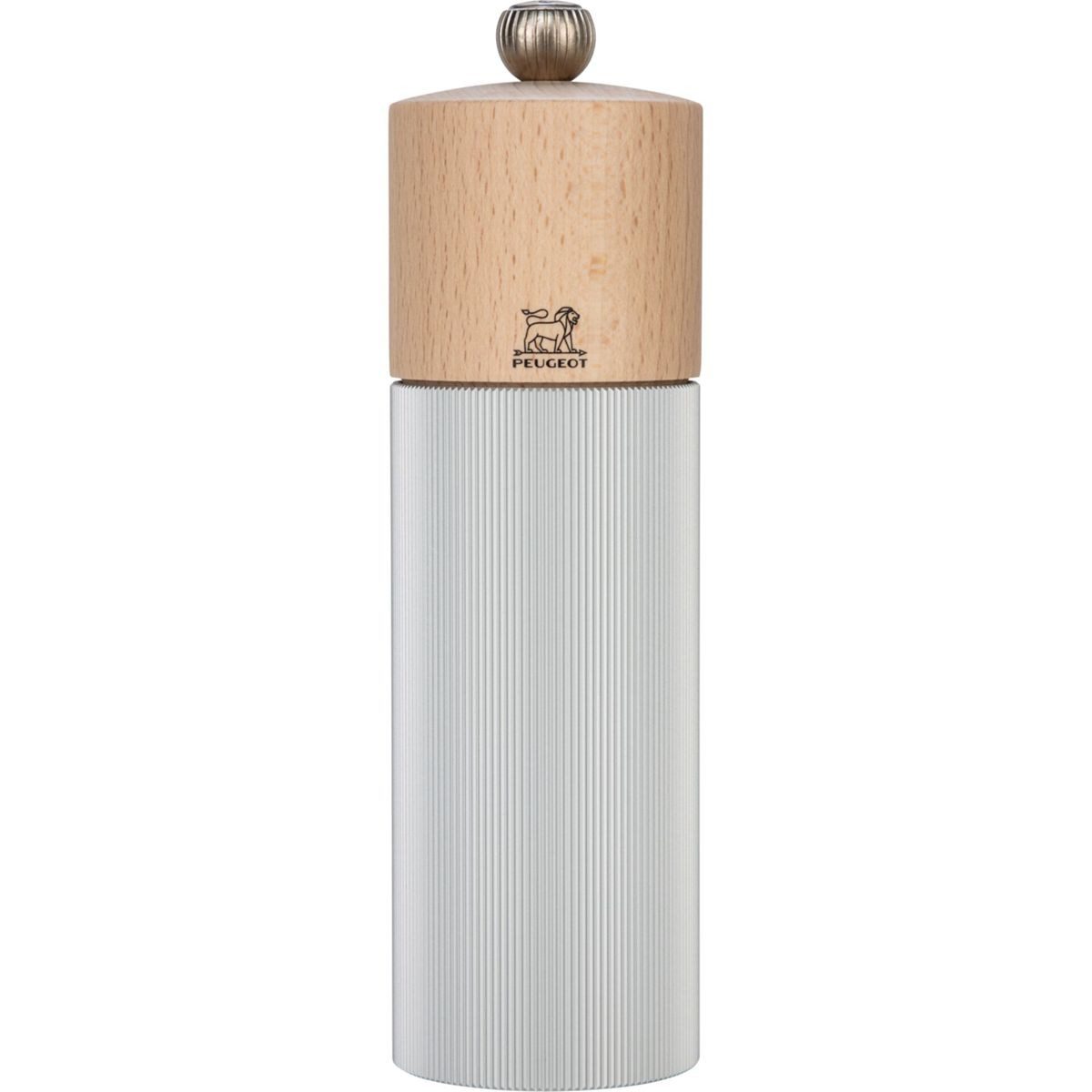 PEUGEOT Gewürzmühle Line Salzmühle Z 18 cm Holz/Aluminium, natur