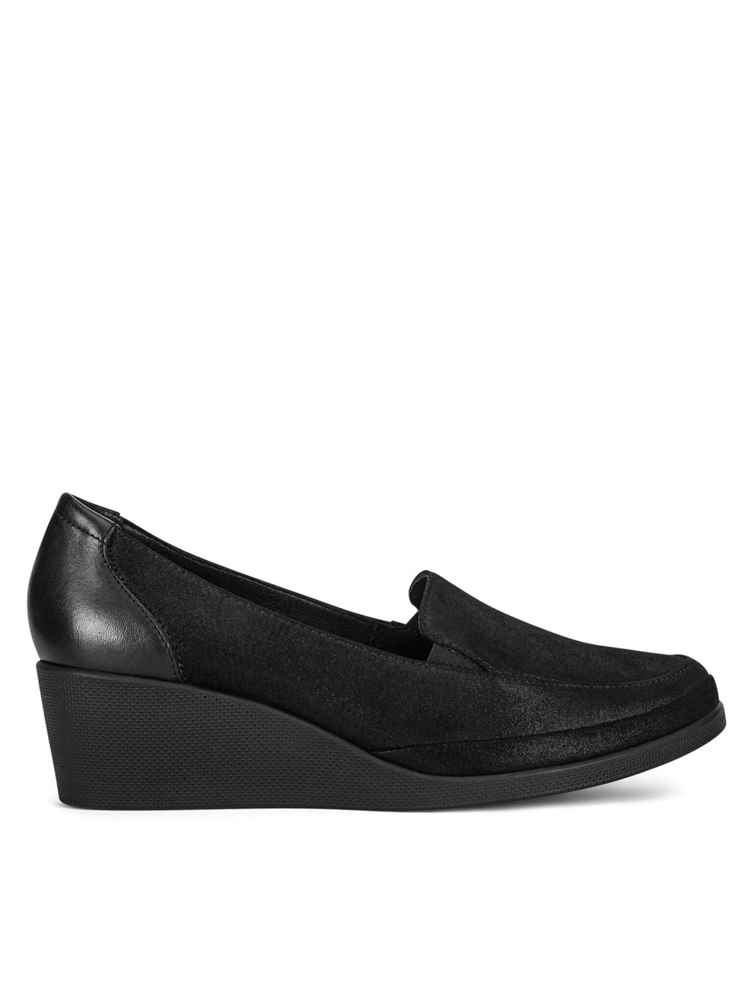Go Soft Halbschuhe Damen EST-295-09 Schwarz Schnürschuh
