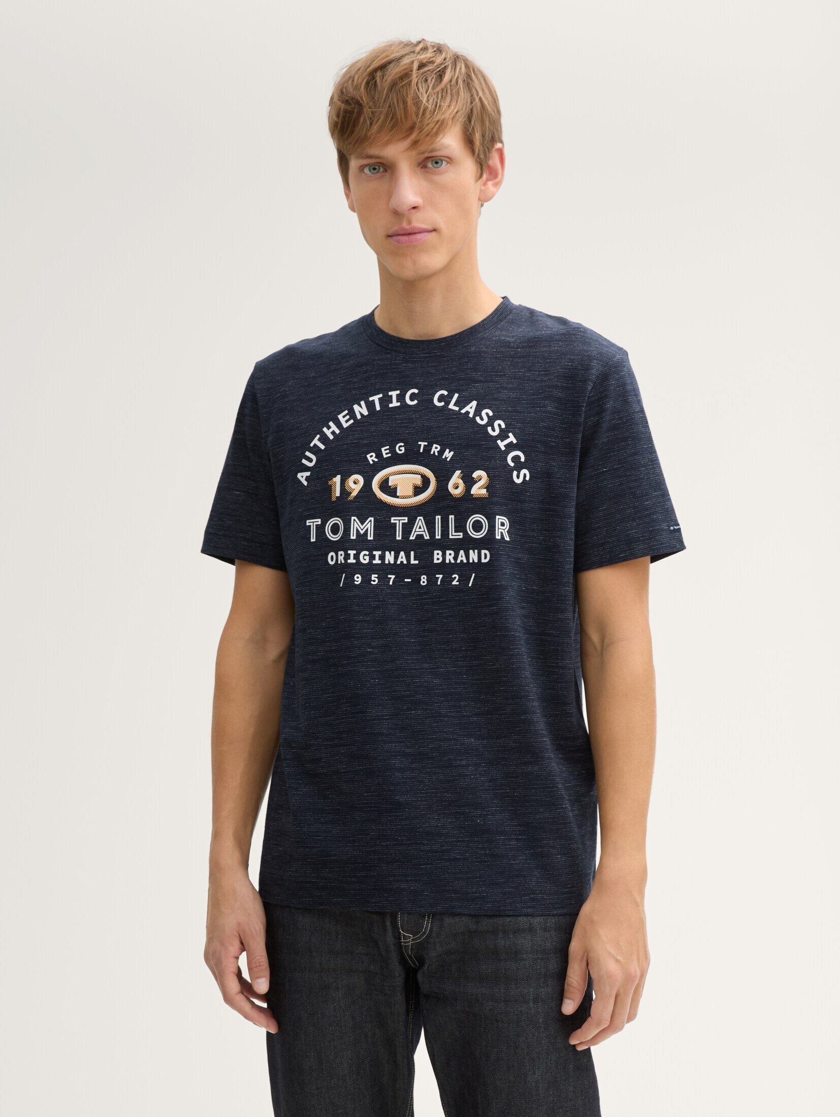 Tom Tailor Herren T-Shirt T-SHIRT WITH POCKET - Regular Fit günstig online kaufen