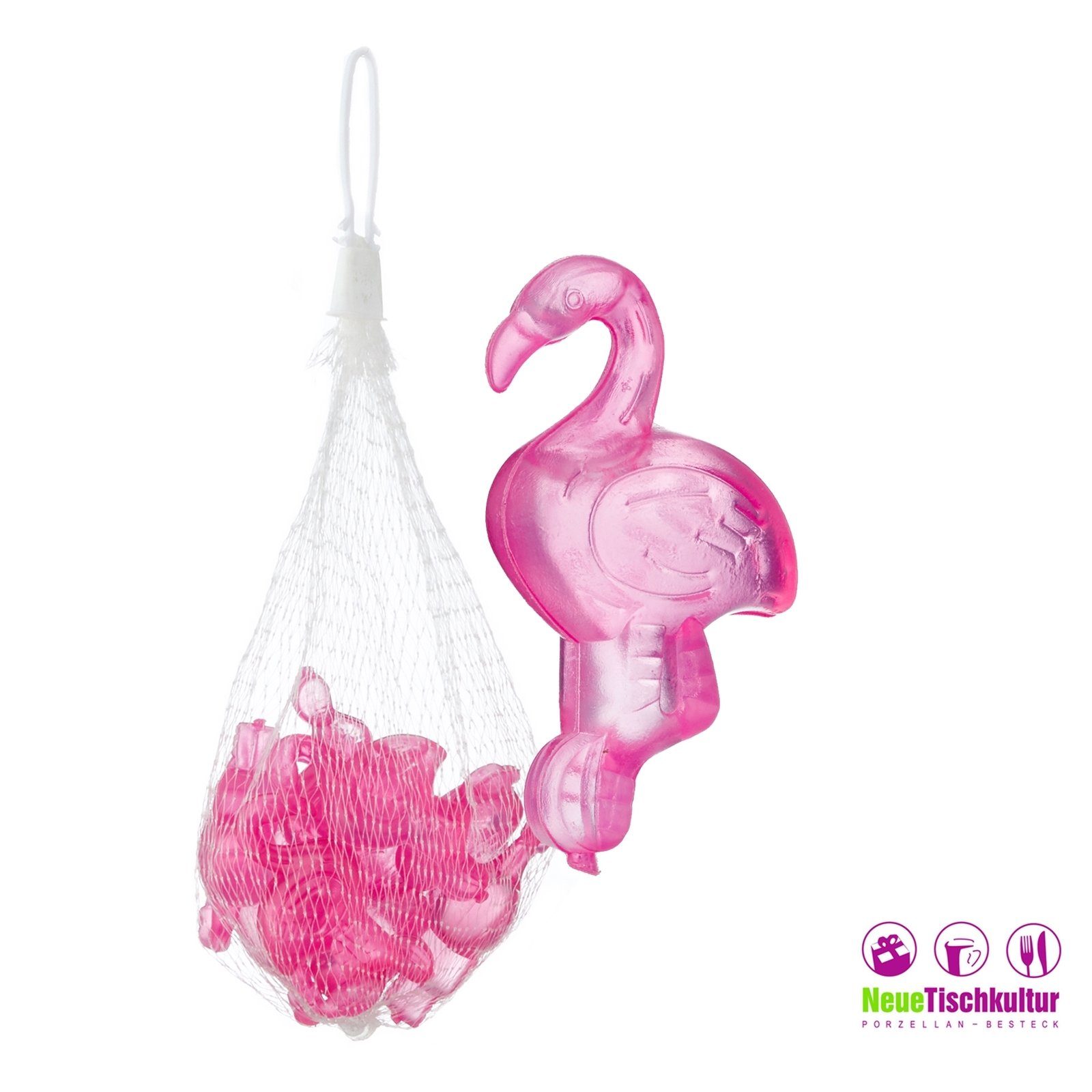 Flamingo, Party (10-tlg) Neuetischkultur Eiswürfelform Eiswürfel