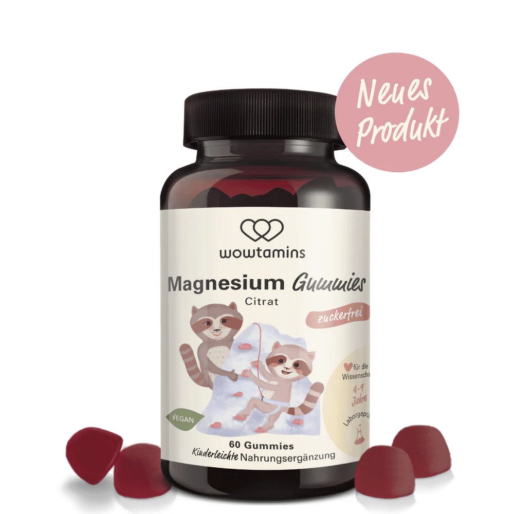 wowtamins Magnesium Gummies (zuckerfrei) Bonbons