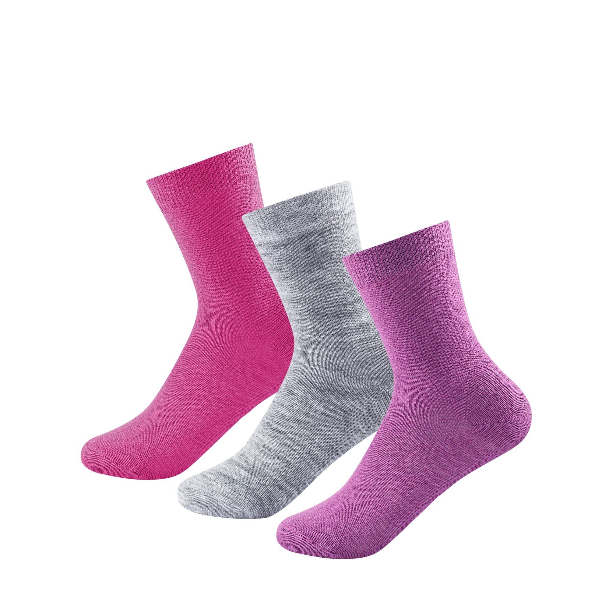 Girl Mix Kinder Light Sock Merino Thermosocken Devold Devold Kid Daily 3-pack