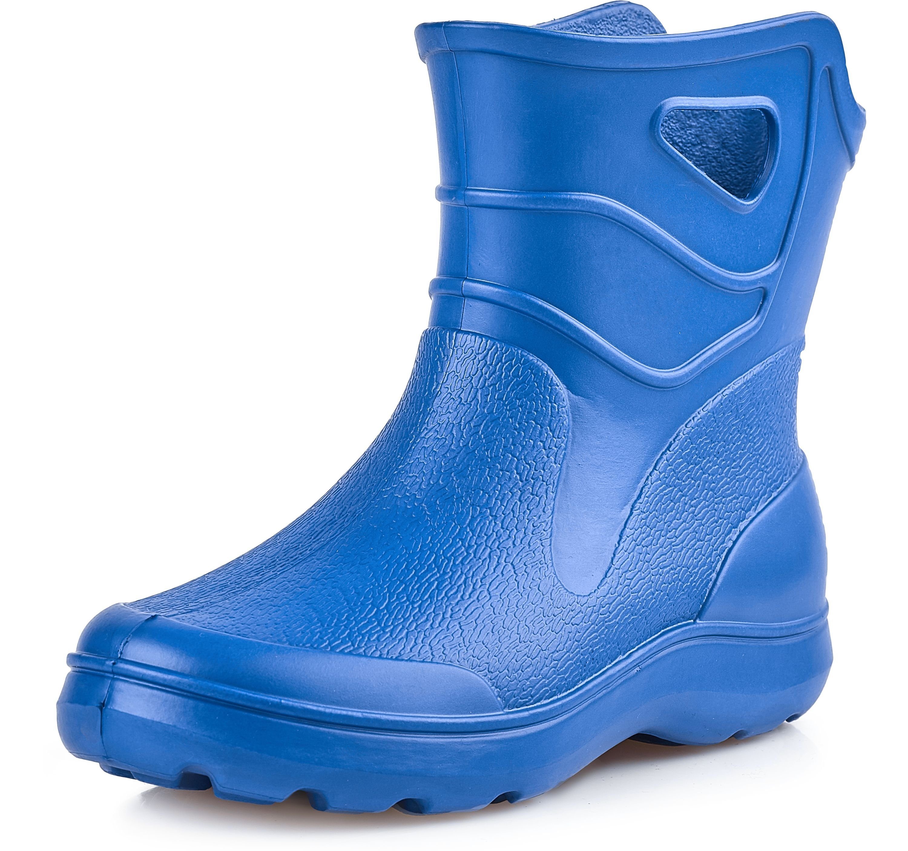 leichte Gummistiefel Damen EVA Gummistiefel Blau KL027D Ladeheid