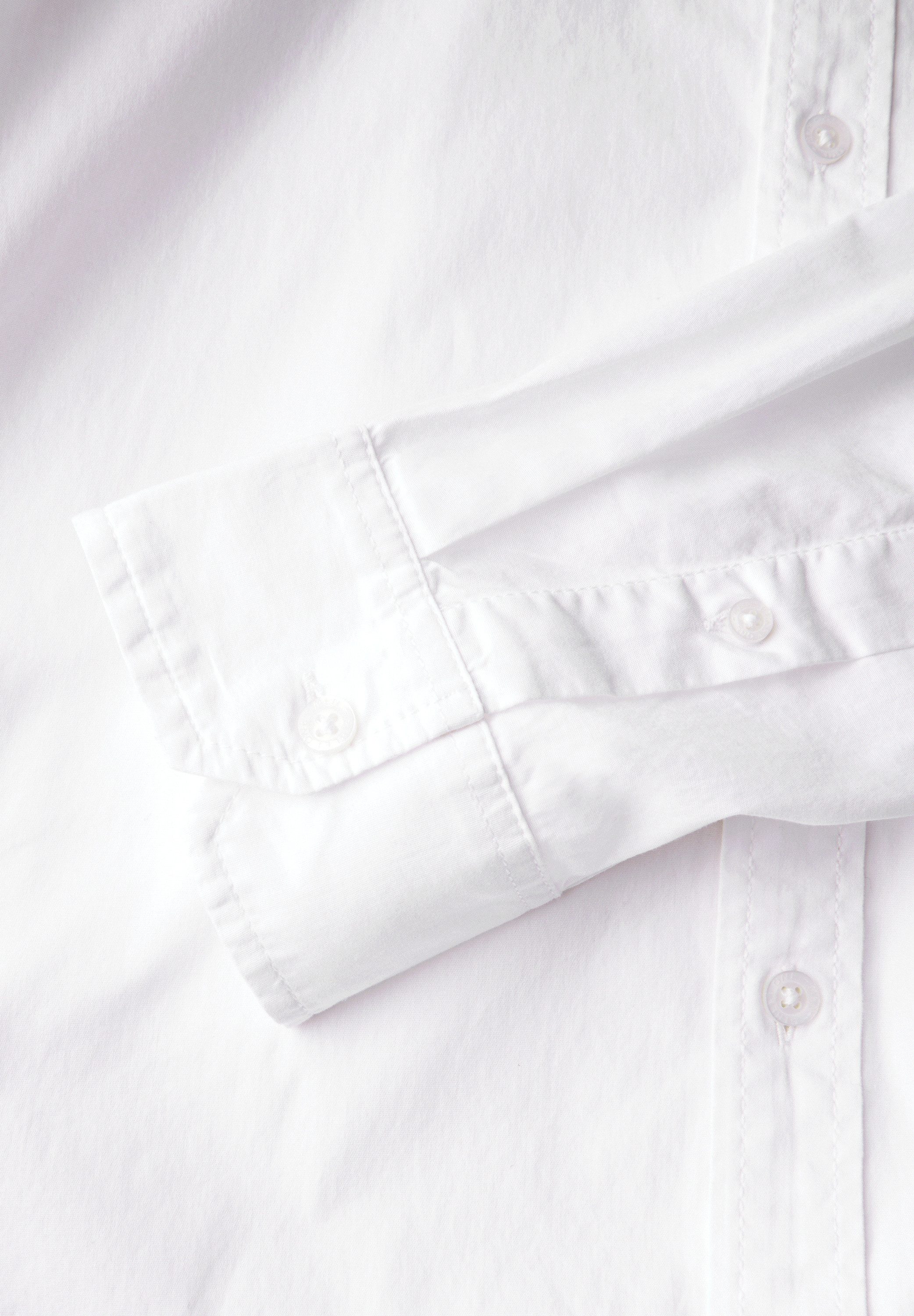 STREET ONE MEN Langarmhemd aus Baumwolle mit Stretchanteil