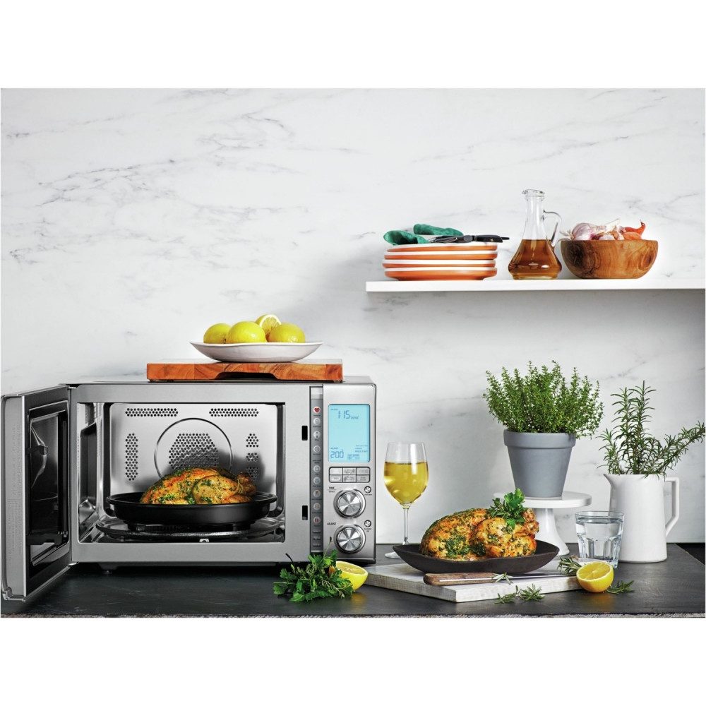 Sage Mikrowelle, Mikrowelle, 32 l, Links-Anschlag der Tür