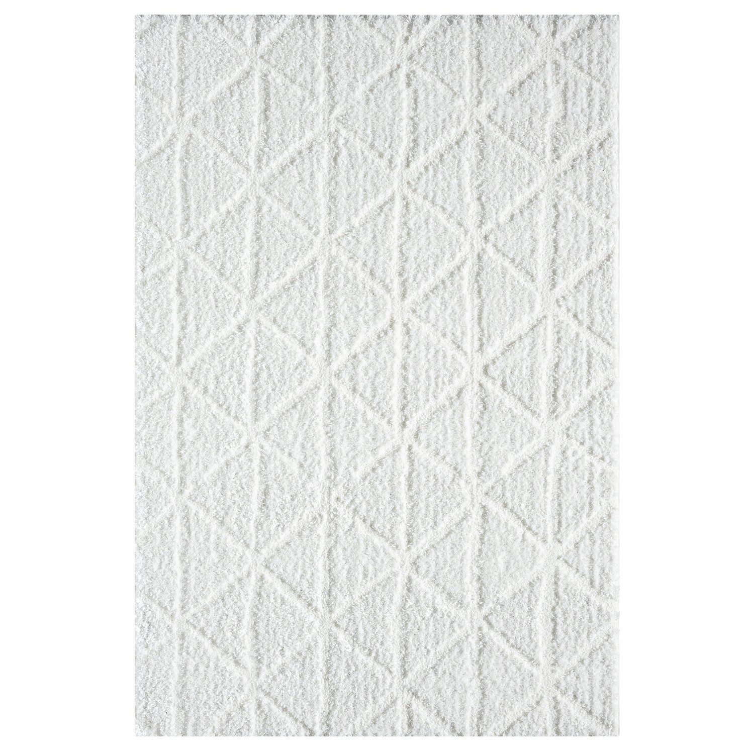 Vimoda Hochflor-Teppich Teppich Shaggy Langflor Wohnzimmer günstig online kaufen