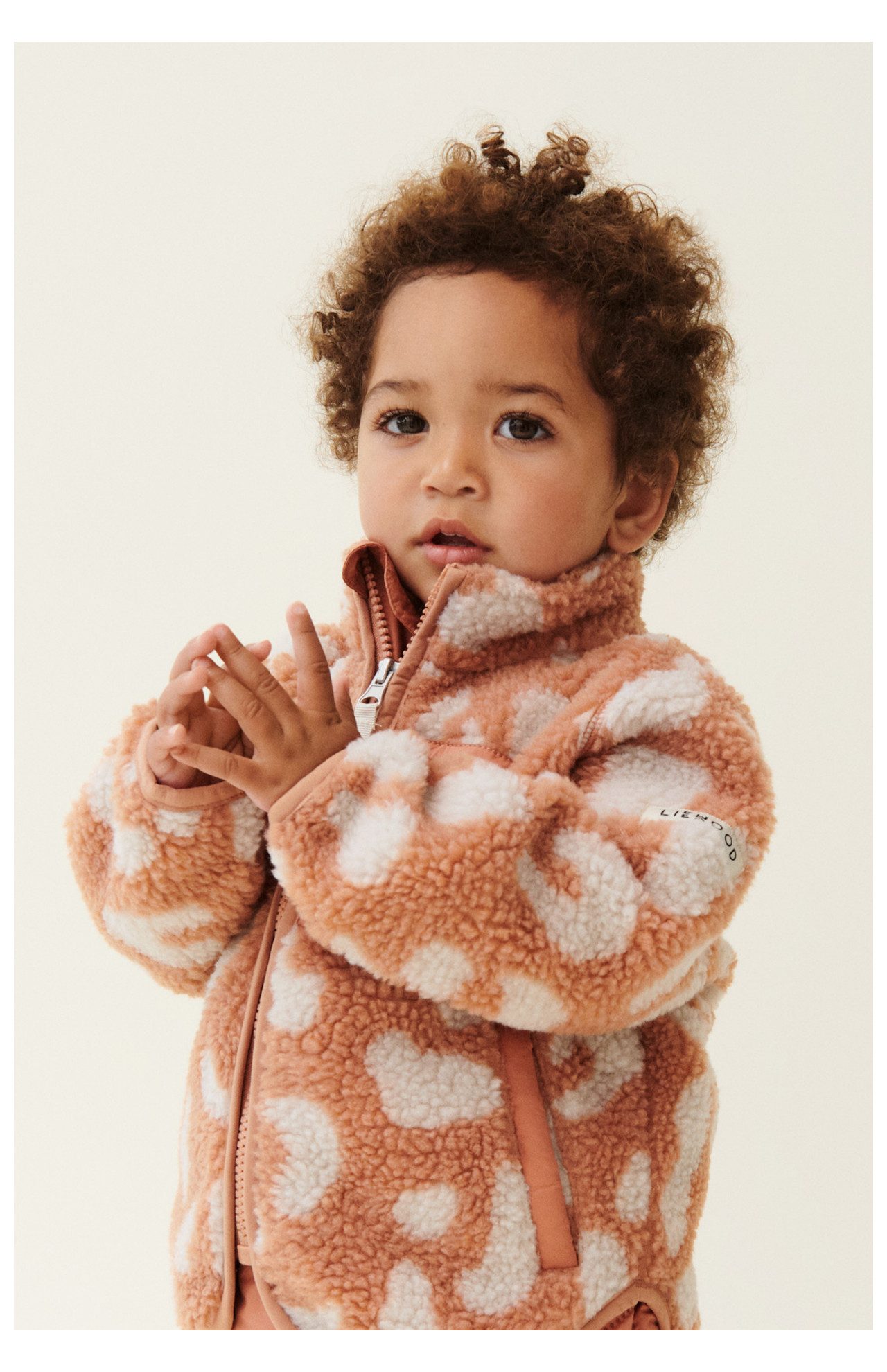 Liewood Fleecejacke Nolan Pile Printed Übergangsjacke Sehr kuschelig