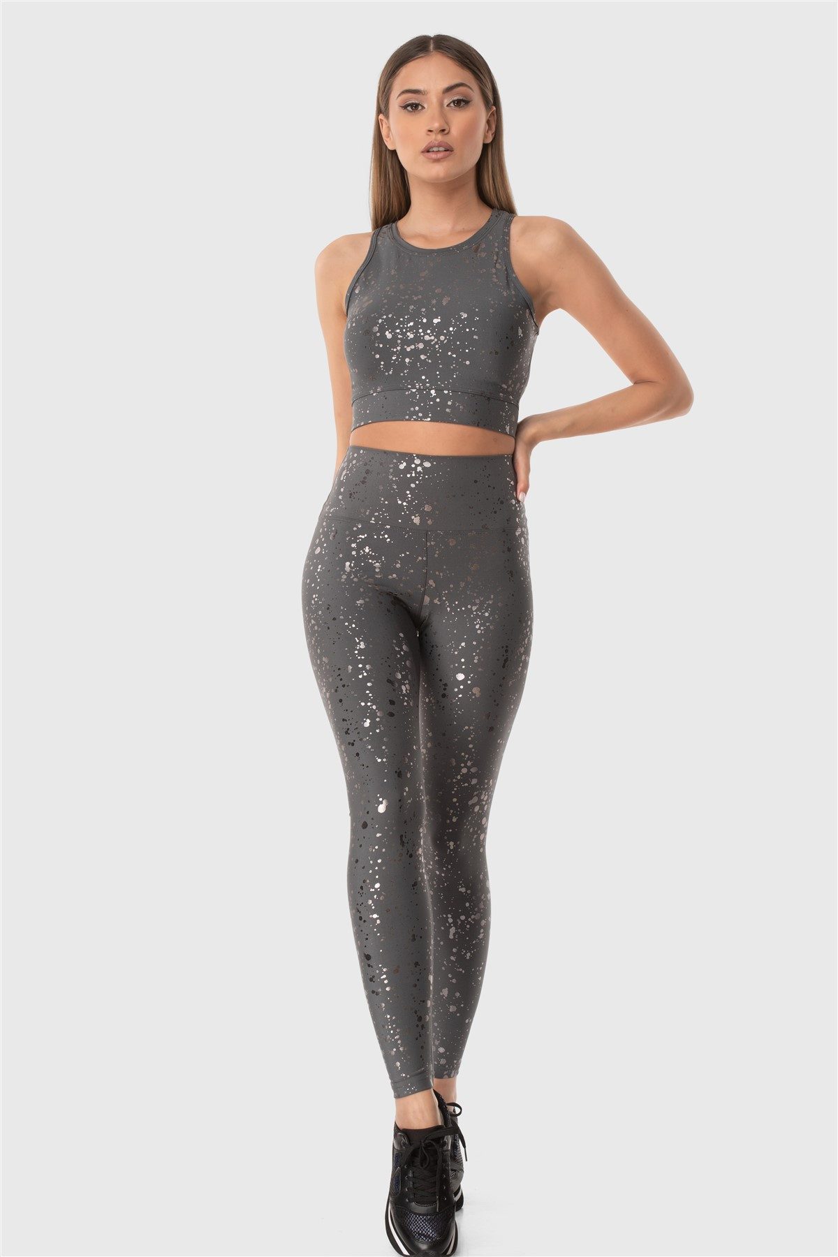 Superstacy Leggings Digital Print Glänzend Leggings