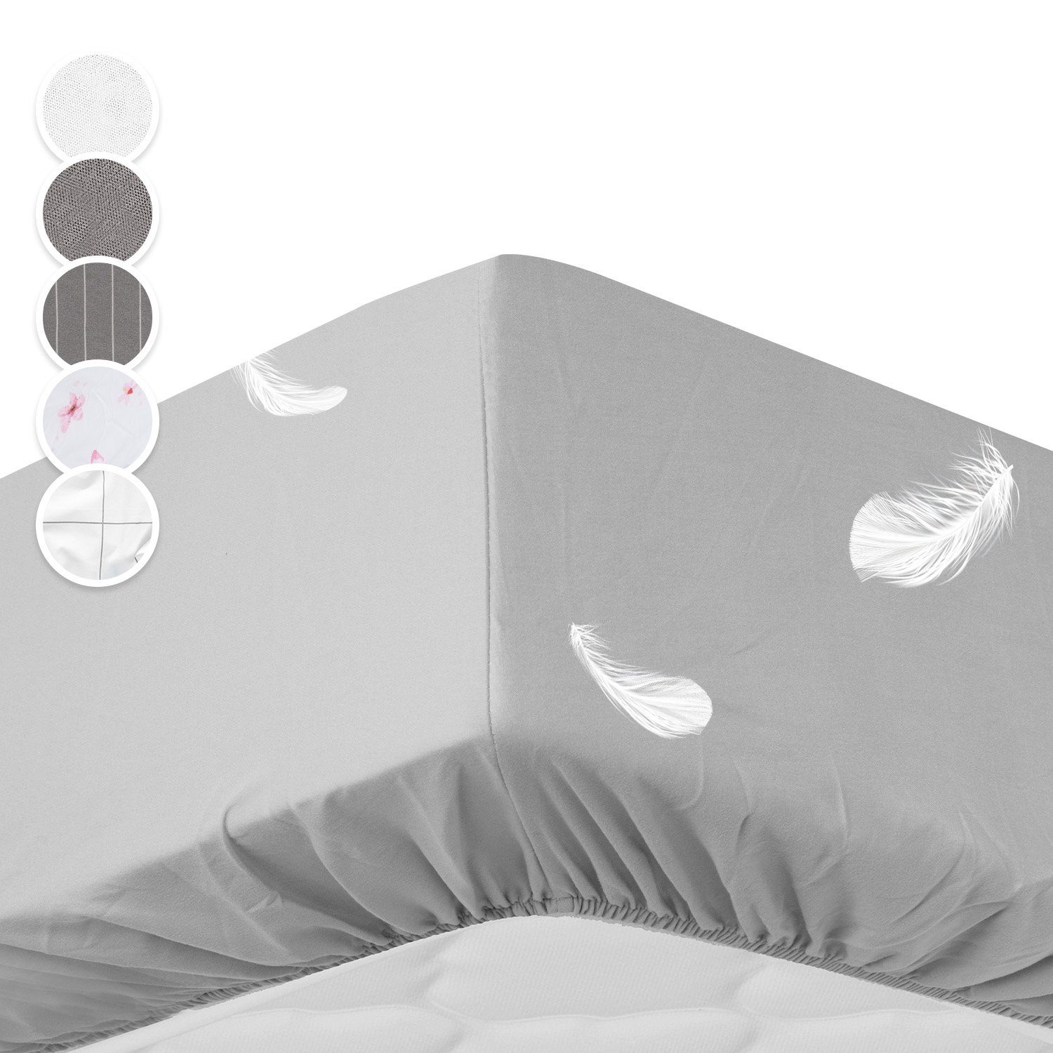 Bettlaken »Soft Wonder-Edition Spannbettlaken 140-160 x 200 cm Mikrofaser«,  sleepwise (1 St), Bettlaken mit Gummizug online kaufen | OTTO