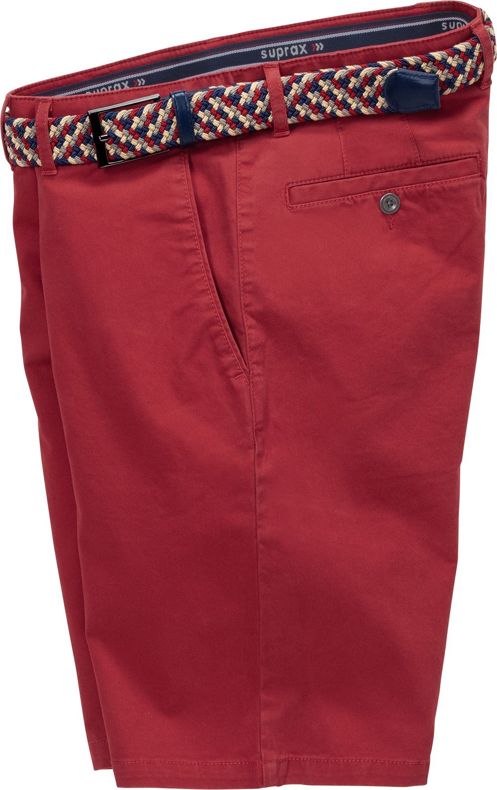 Suprax Bermudas im Chino-Stil aus extraweichem Baumwoll-Twill