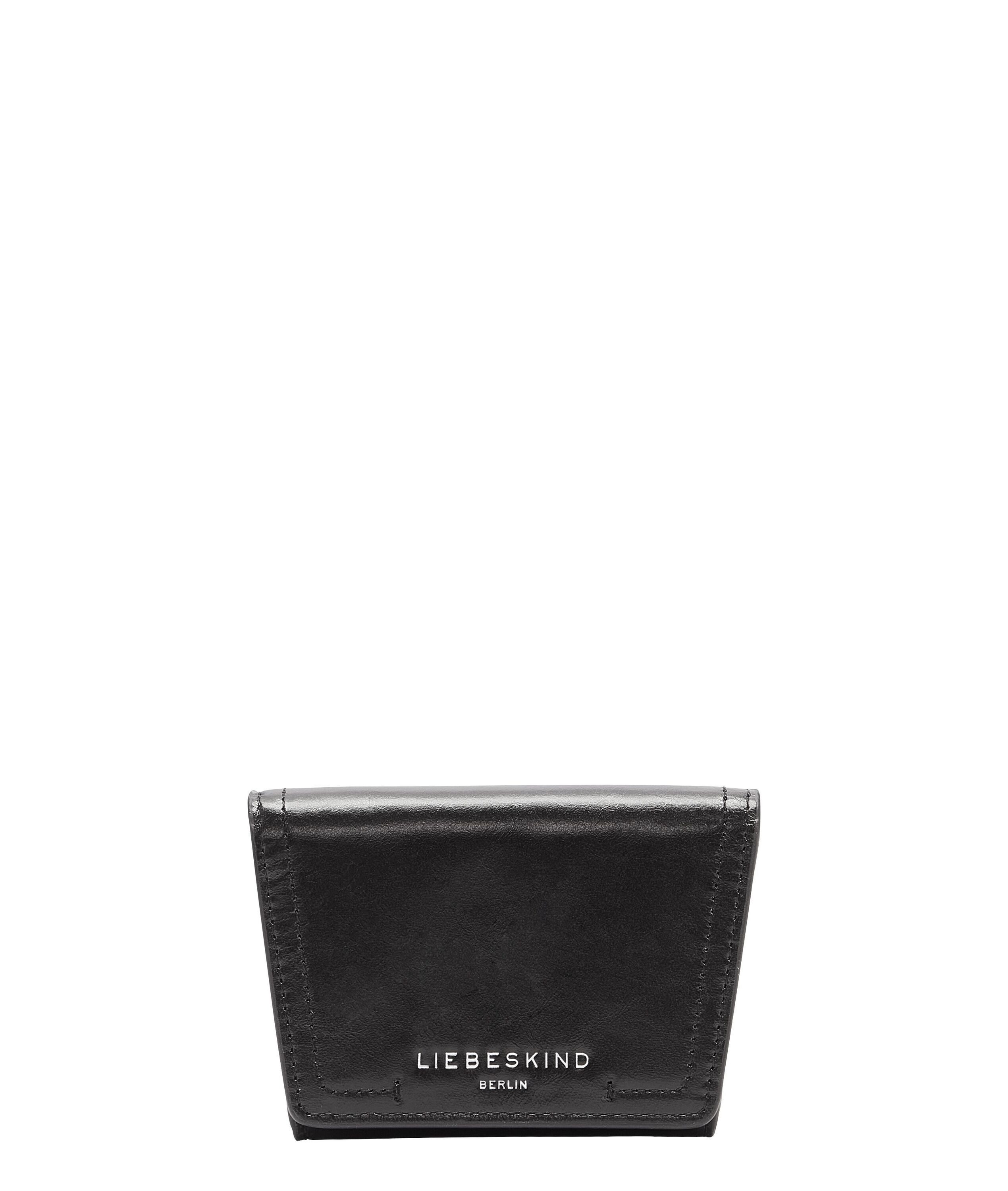 LIEBESKIND BERLIN Chudy Paper Touch Crinkle Purse XS Black