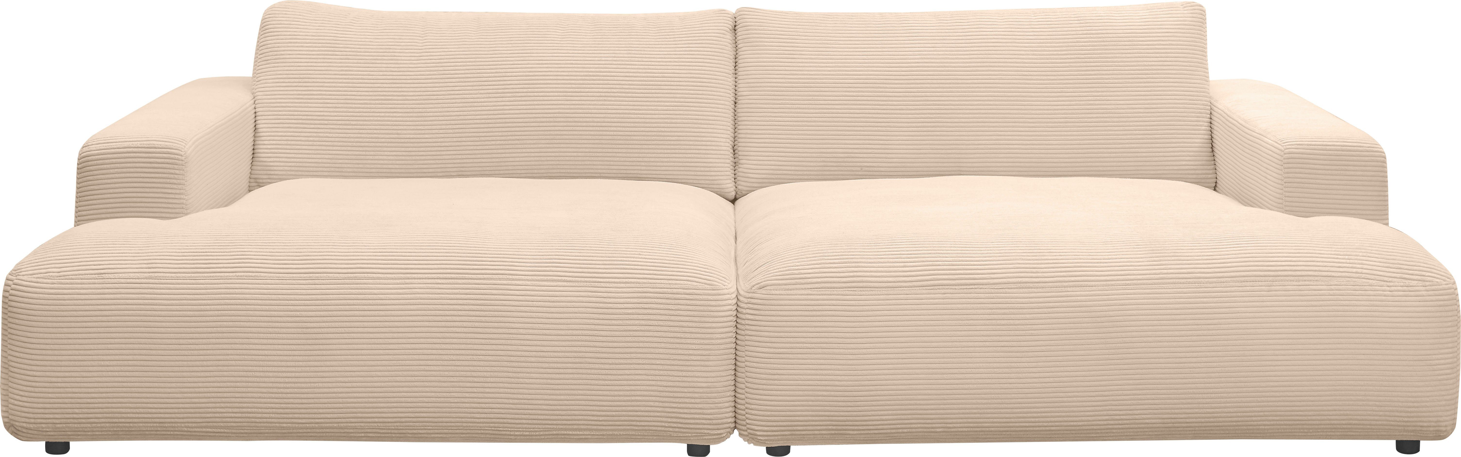 GALLERY M branded by 292 nature Musterring Breite Loungesofa cm Lucia, Cord-Bezug