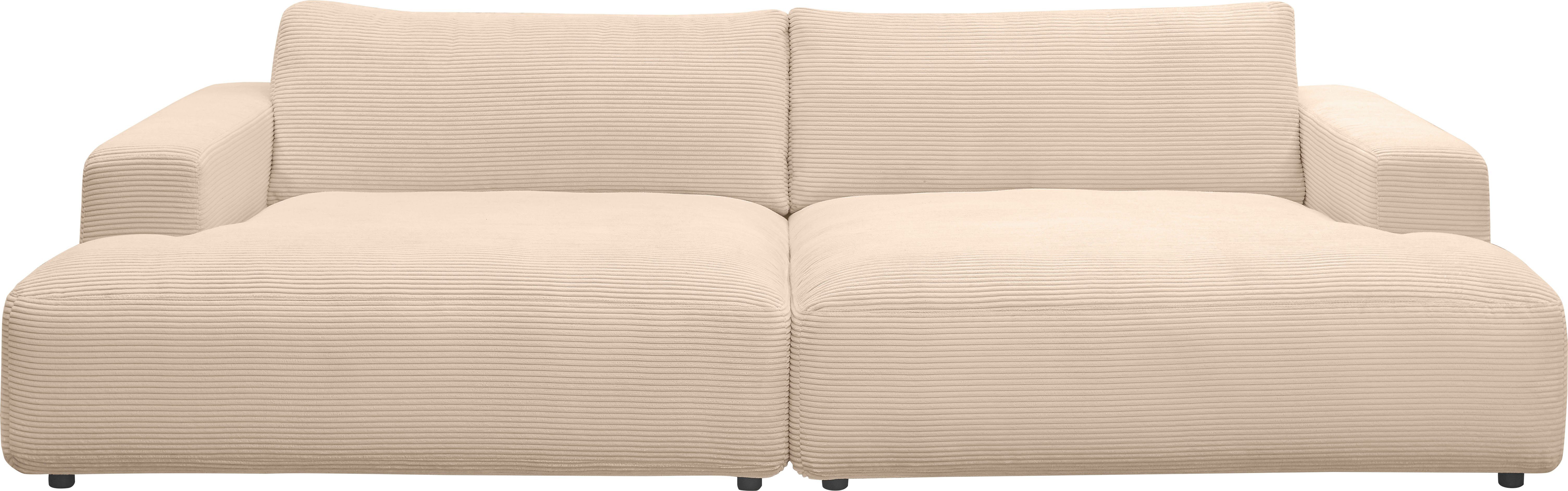 Lucia, M 292 Breite nature GALLERY branded cm Loungesofa Musterring by Cord-Bezug,