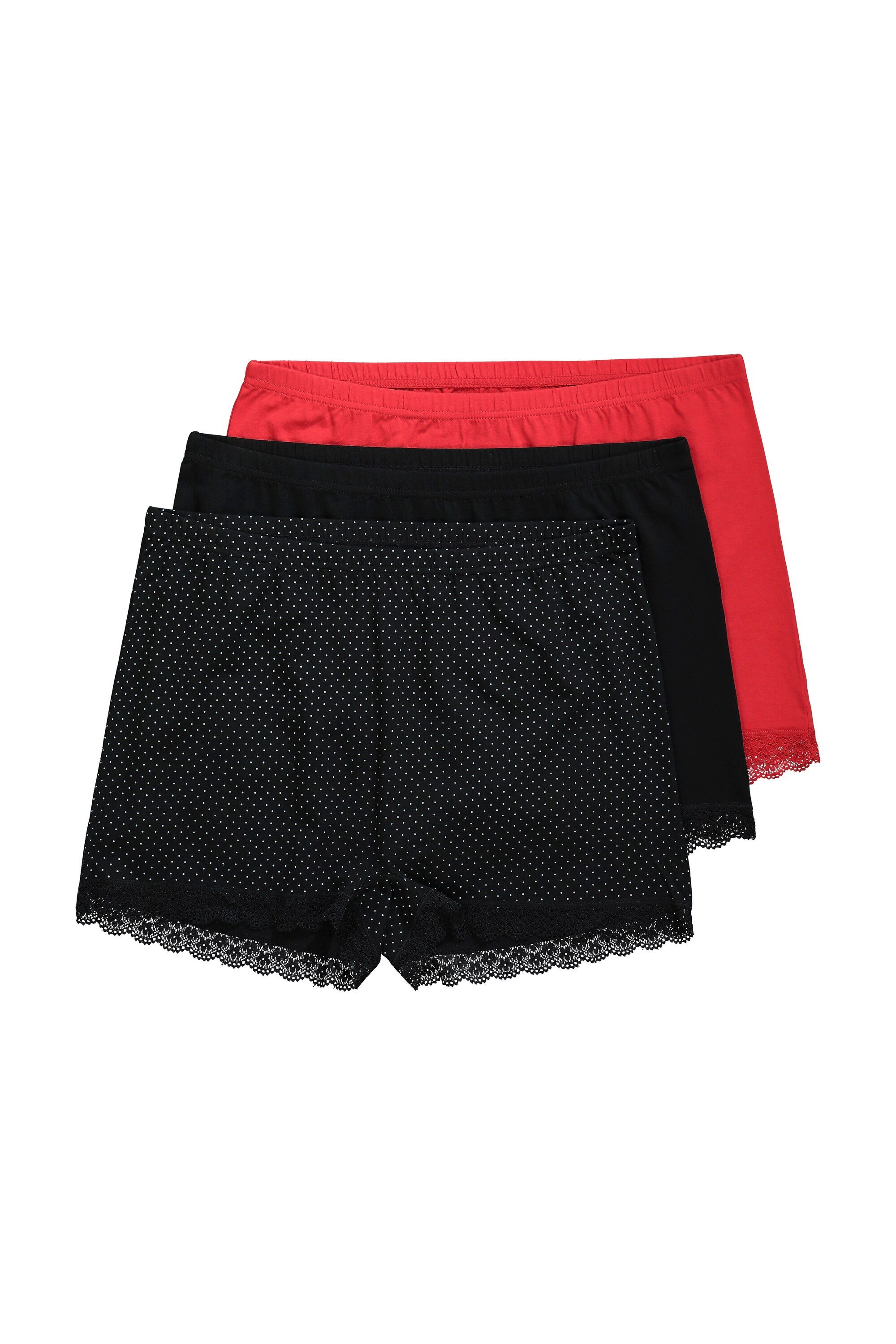 Panty Pantys 3er-Pack Spitze Punkte