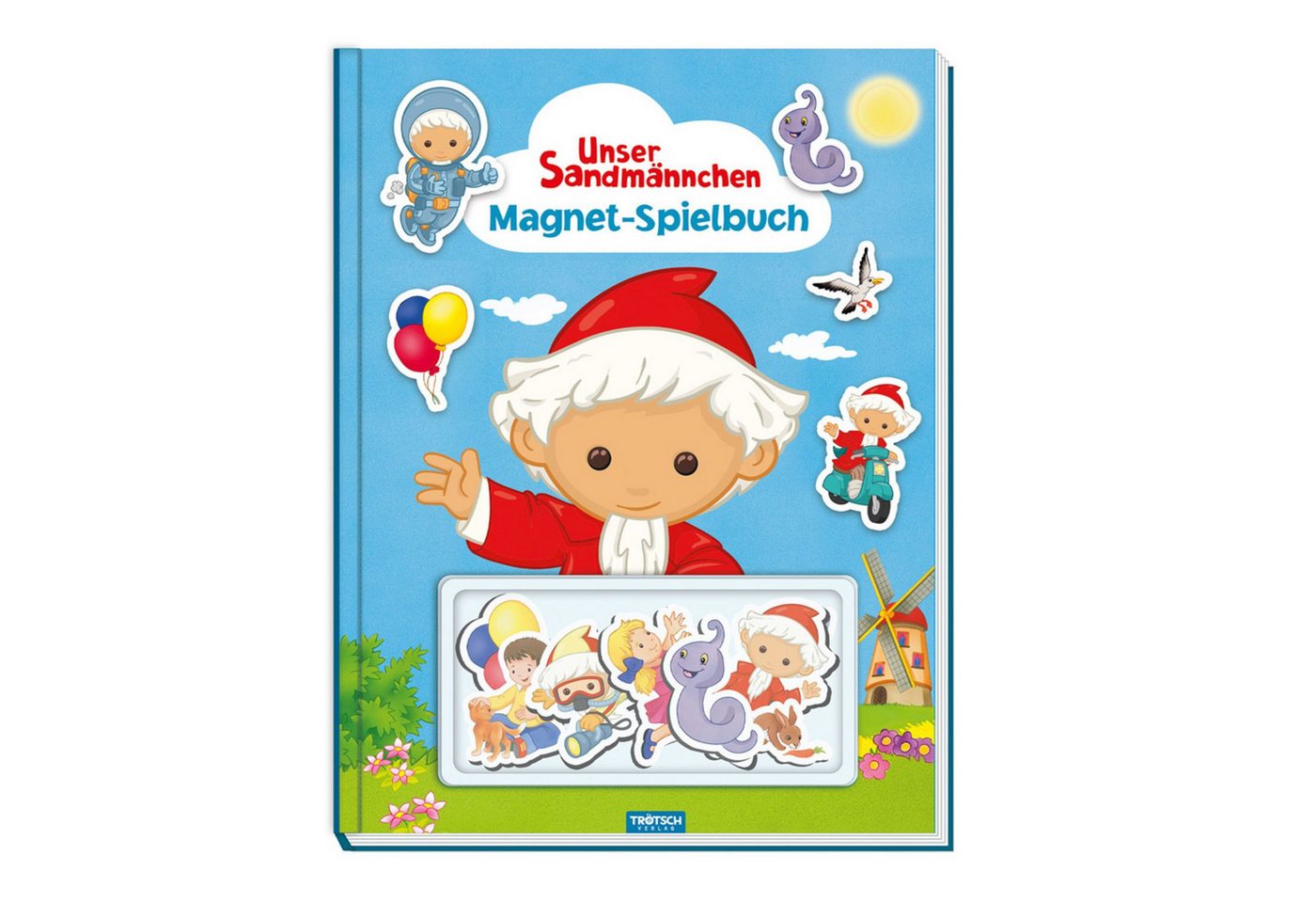 Trötsch Unser Sandmännchen Magnet-Spielbuch Pappenbuch mit Magneten / diverse