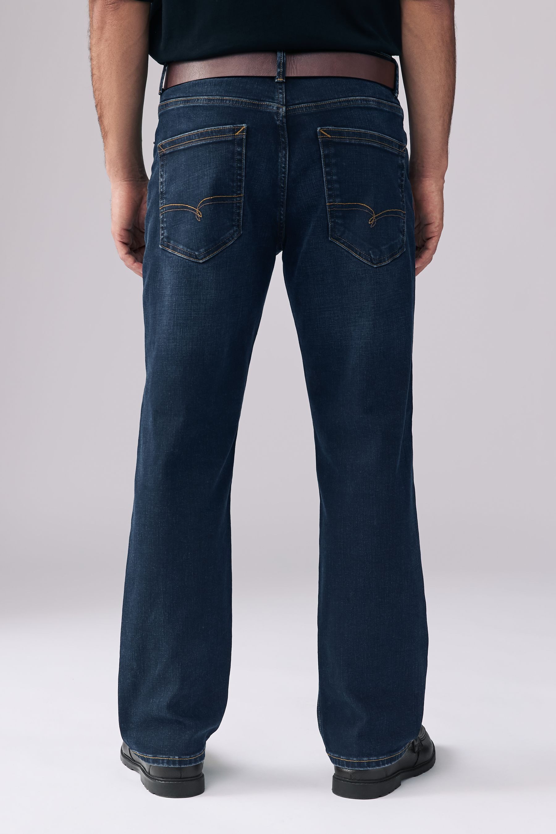 Next Straight-Jeans Jeans mit Gürtel (2-tlg) günstig online kaufen
