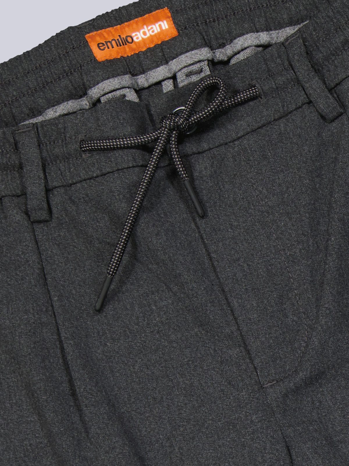 emilio adani Chinohose Herren Chino straight, Dunkelgrau