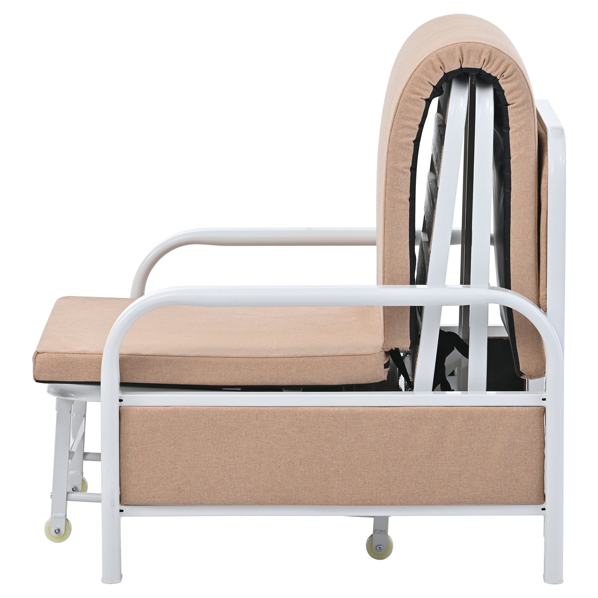 Relaxsessel (2-in-1 Schlafsessel Schlafsofa), Loungesessel mit Schlaffunktion, belastbar bis 150kg, verstellbar