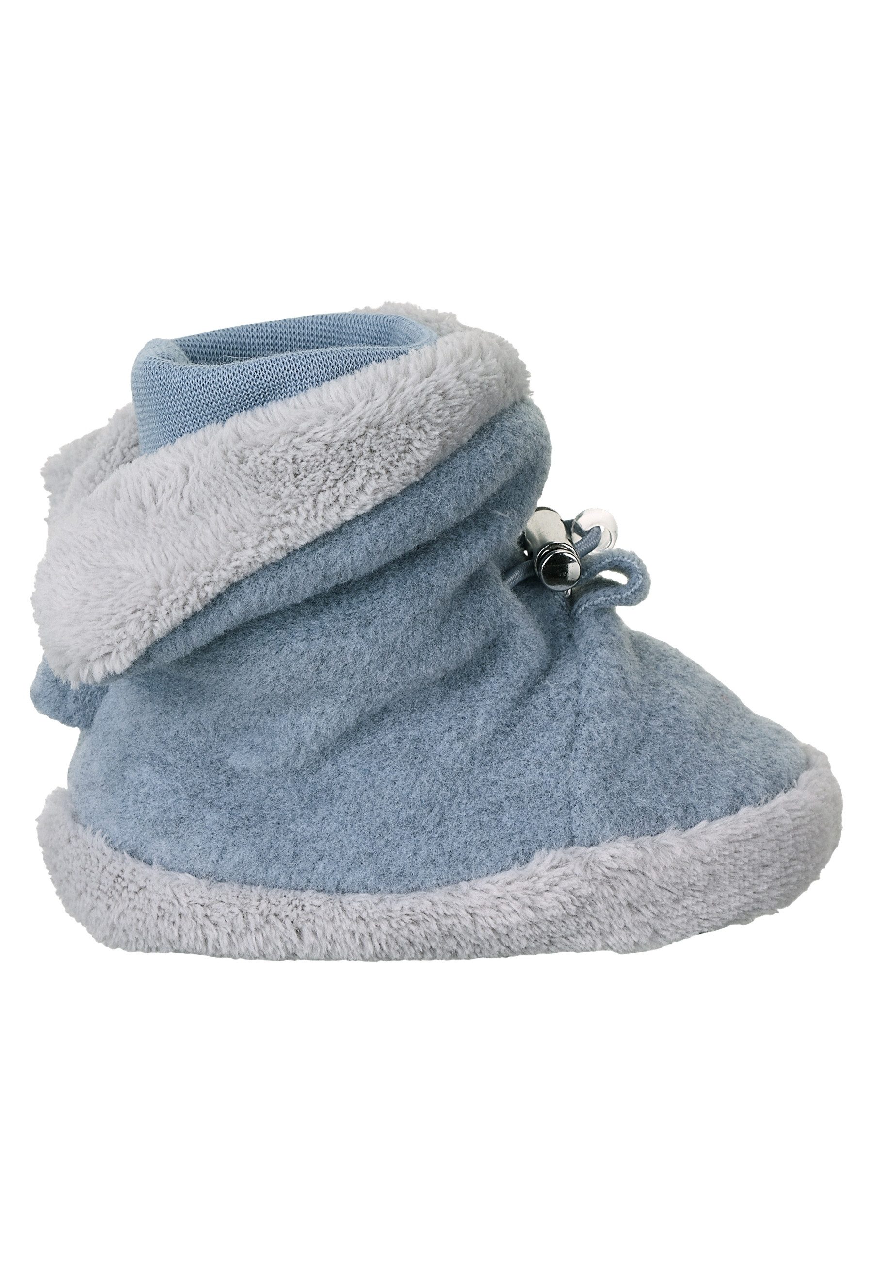 Sterntaler® Baby Stiefel uni Outdoorschuh (1-tlg) Microfleece Baby-Stiefel, Teddy-Futter, Kordelstopper, rutschfest
