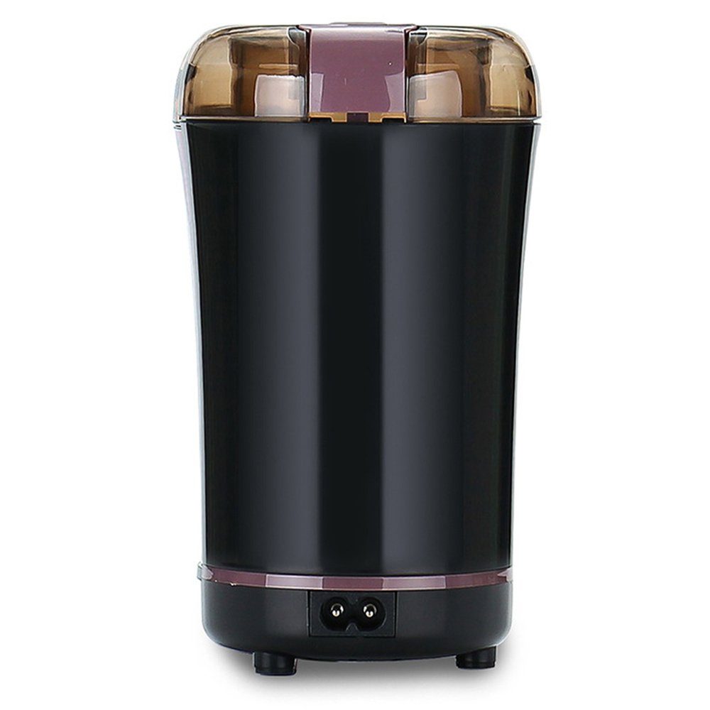 Devenirriche Kaffeemühle Kaffeemühle Elektrische Gewürzmühle Tragbare( Schwarz)