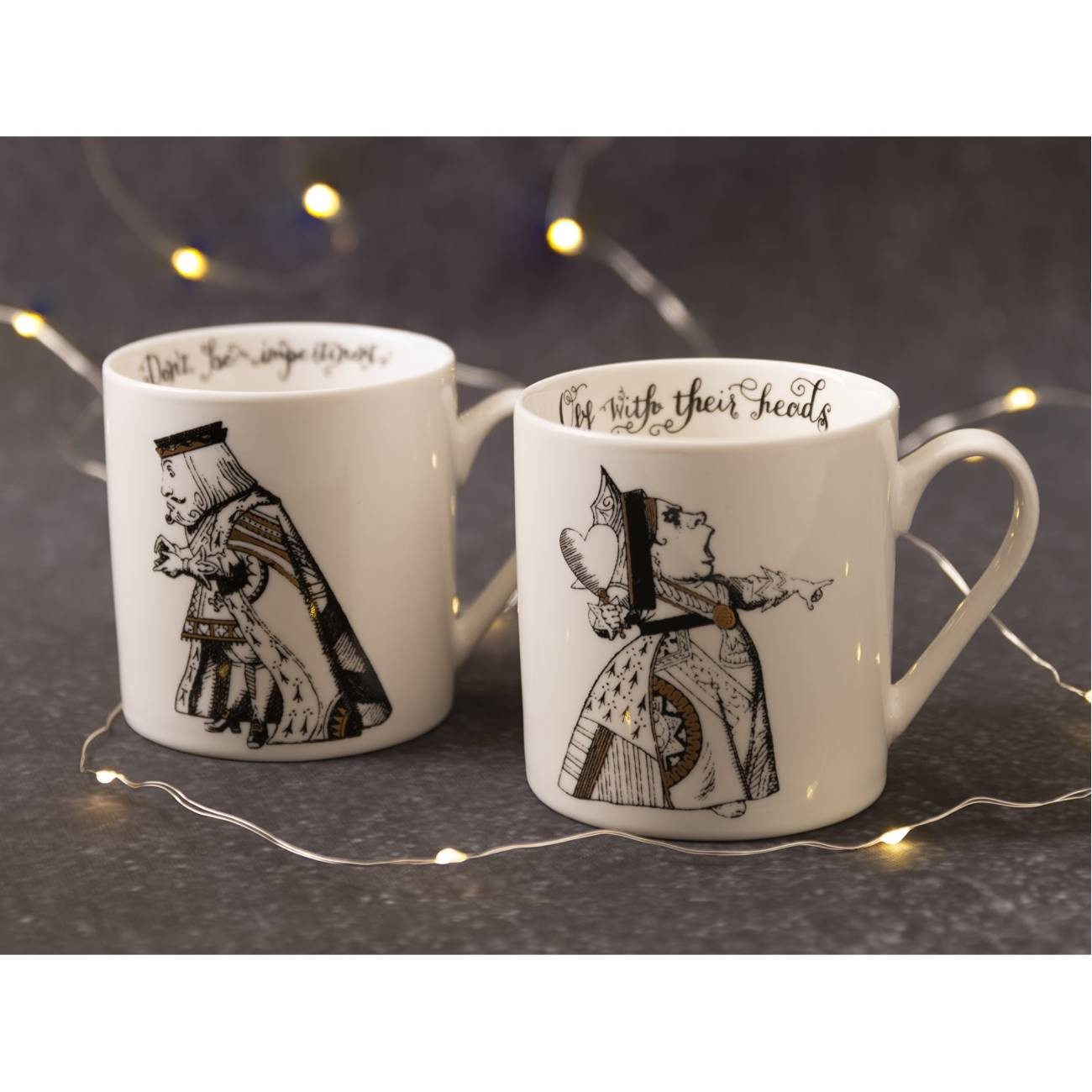 Creative Tops Tasse, Porzellan, Höhe: 11cm, Farbe: Weiß, Motiv: His and Hers