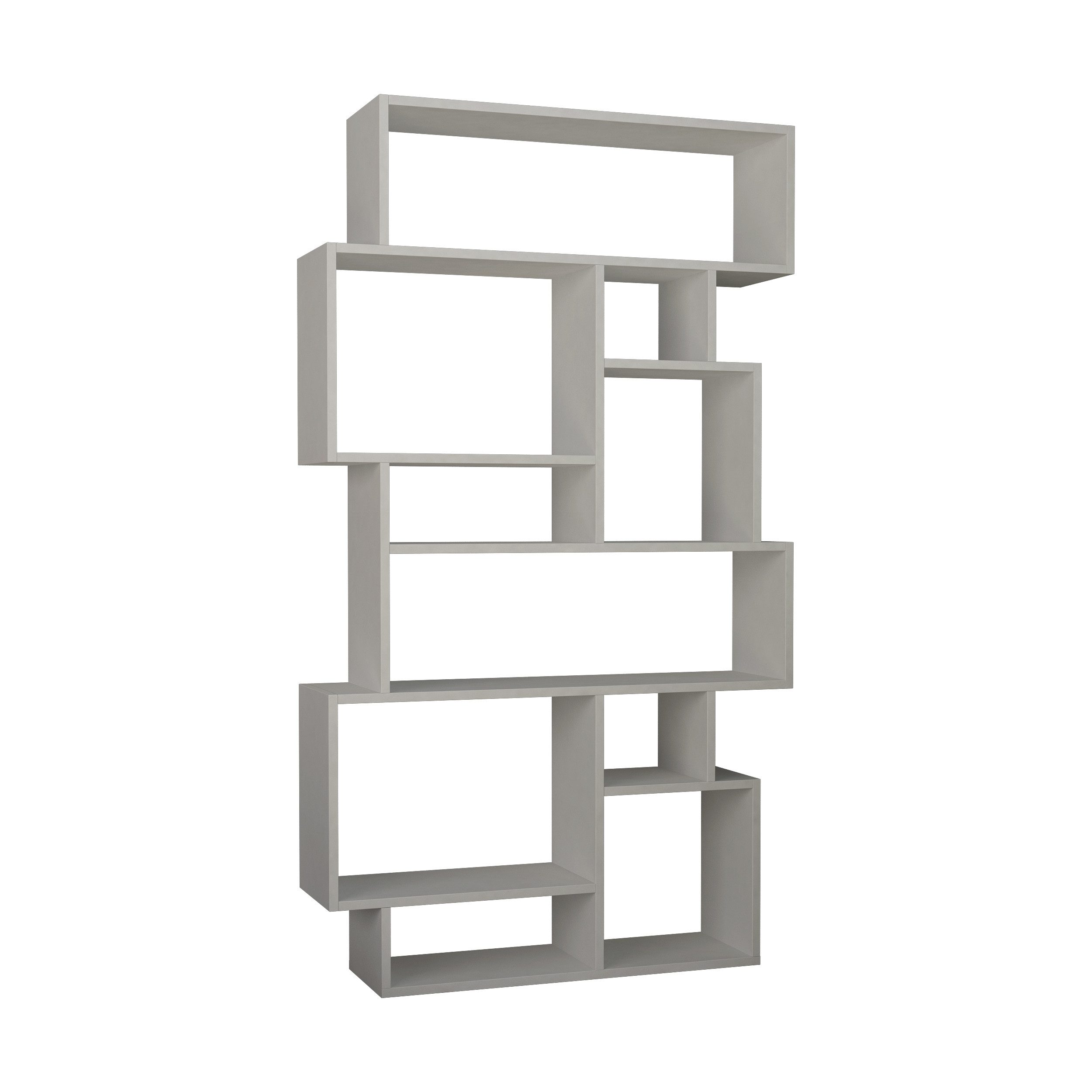 Decortie Bücherregal Karmato, Modernes Bücherregal Display Unit, 96 x 25,5 x 168,5 cm