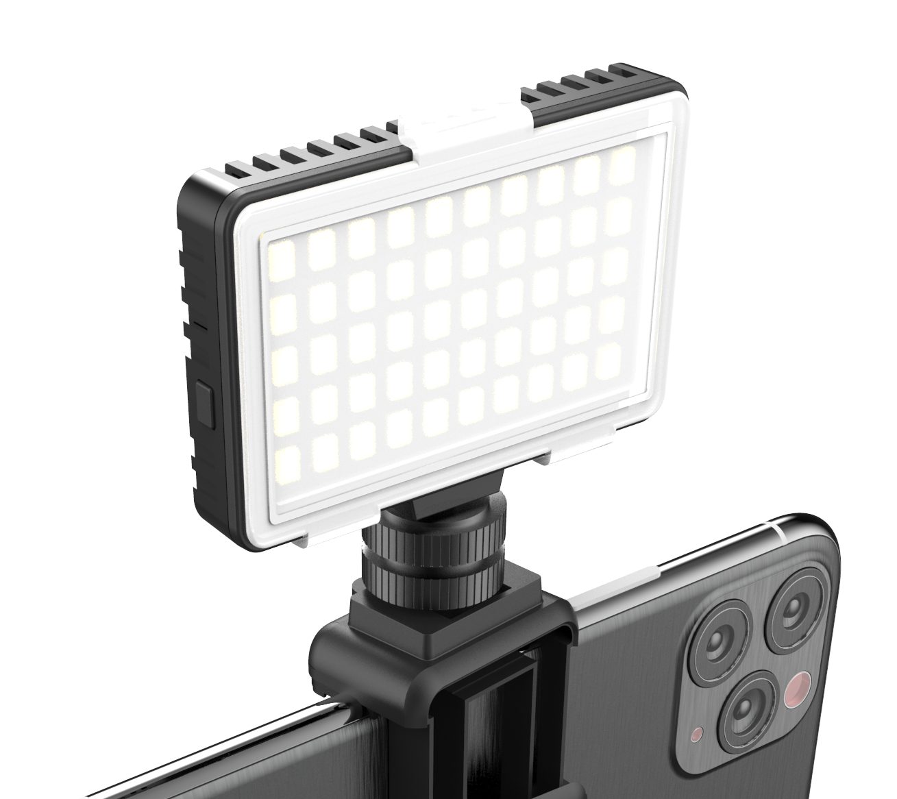 DigiPower Videoleuchte LED Videolicht, mit 3 Beleuchtungsmodi und 3 Farbfiltern, 50 LEDs