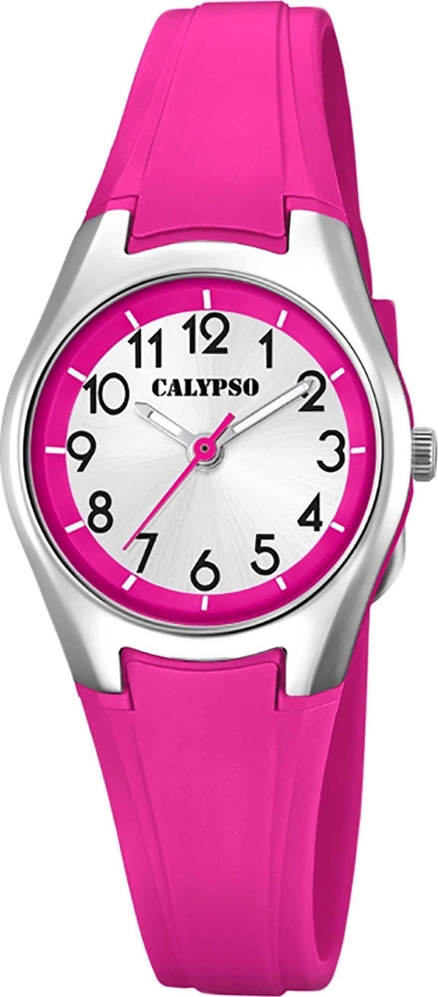 Damen Uhren CALYPSO WATCHES Quarzuhr UK5750/2 Calypso Damen Uhr K5750/2 Kunststoffband, Damen Armbanduhr rund, Kunststoff, PUarm