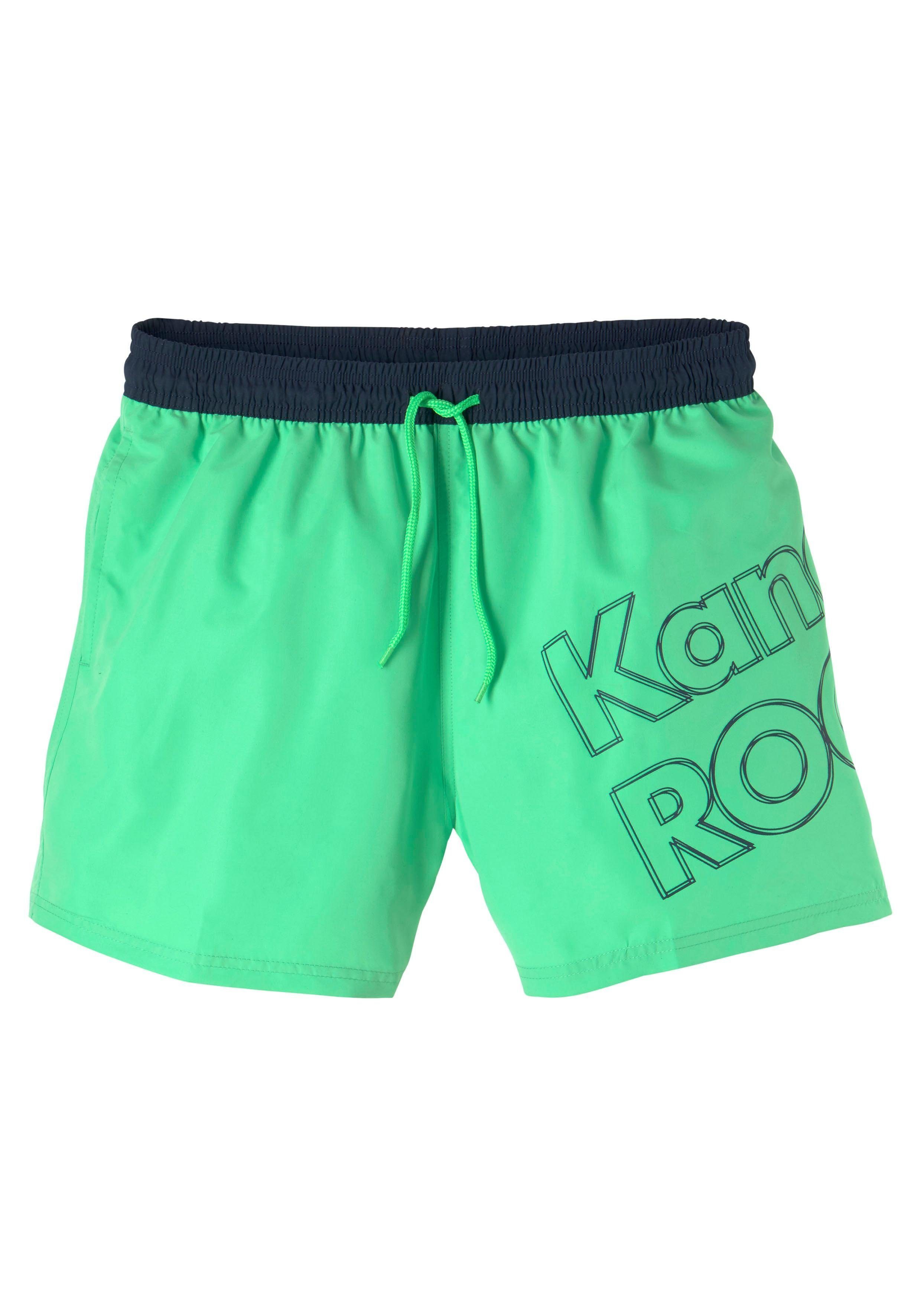KangaROOS Badeshorts Adams mit großem Logoschriftzug – Bild 2 von 5